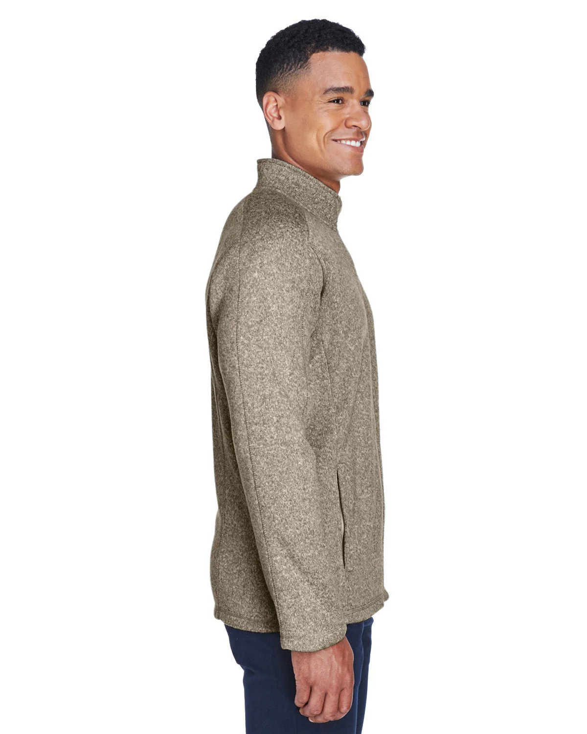DG793-Devon & Jones-KHAKI HEATHER - Cheap-Us