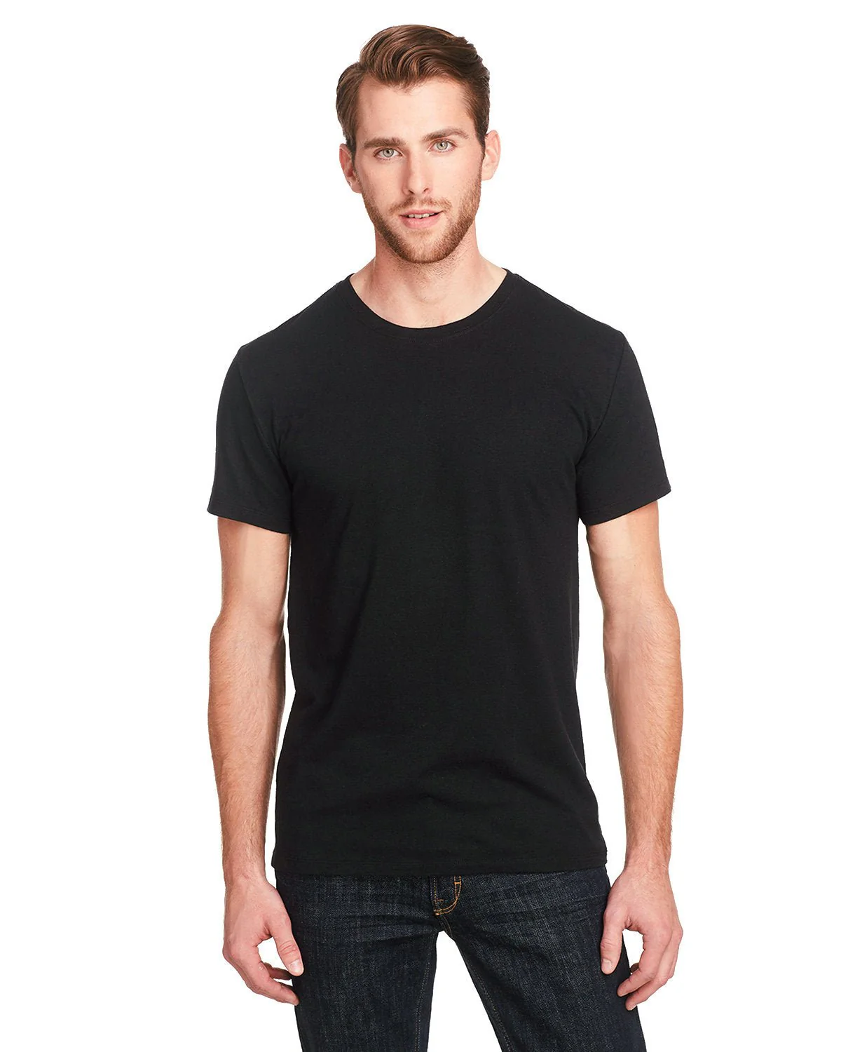 102A-Threadfast Apparel-SOLID BLK TRBLND - Cheap-Us