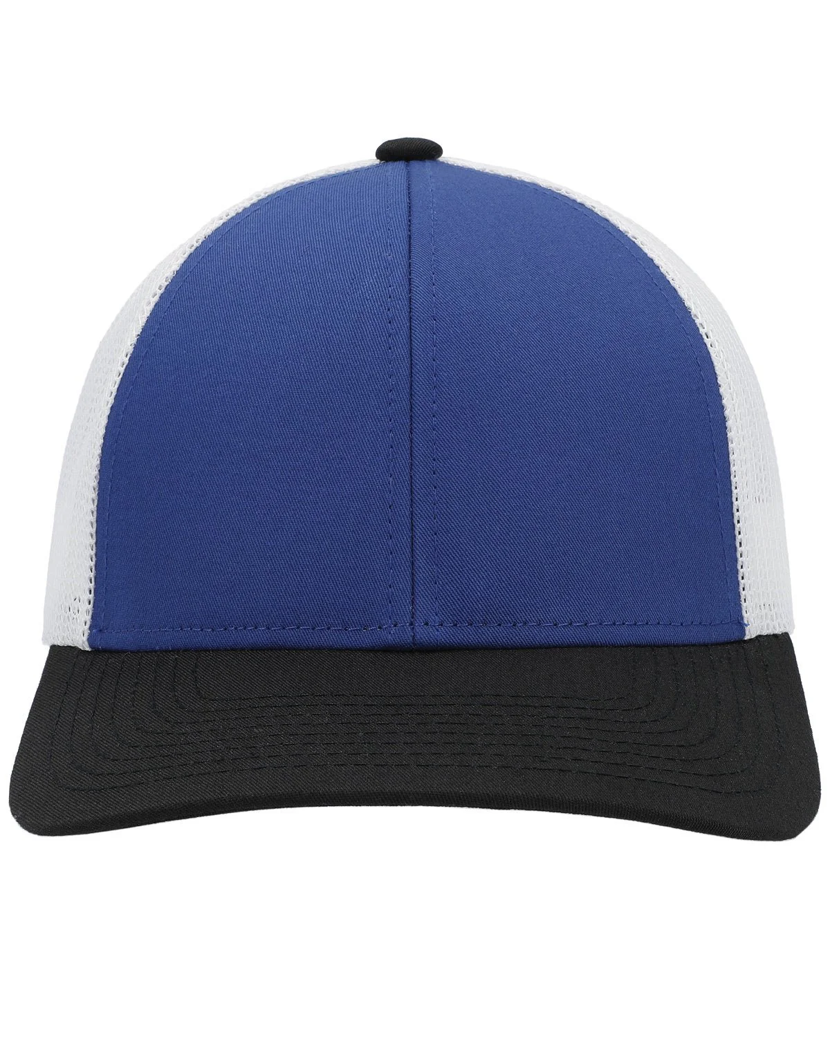 P114-Pacific Headwear-ROYAL/ WHT/ BLK - Cheap-Us