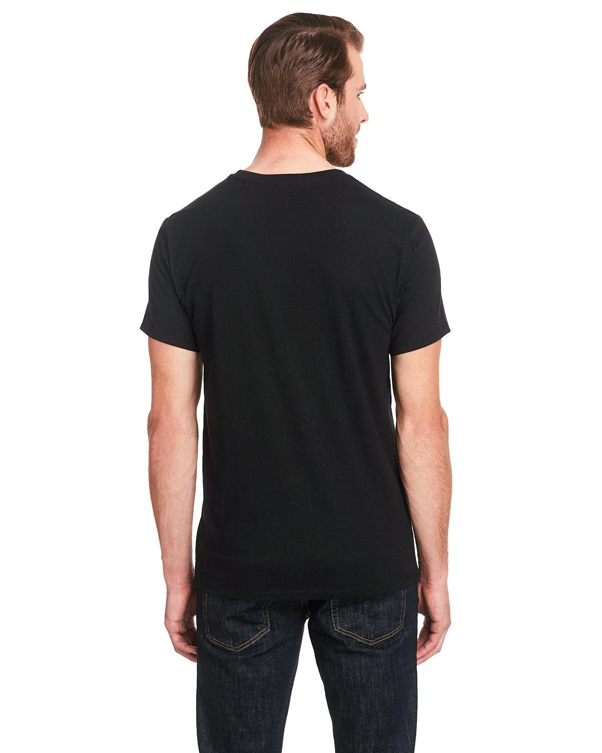 102A-Threadfast Apparel-SOLID BLK TRBLND - Cheap-Us