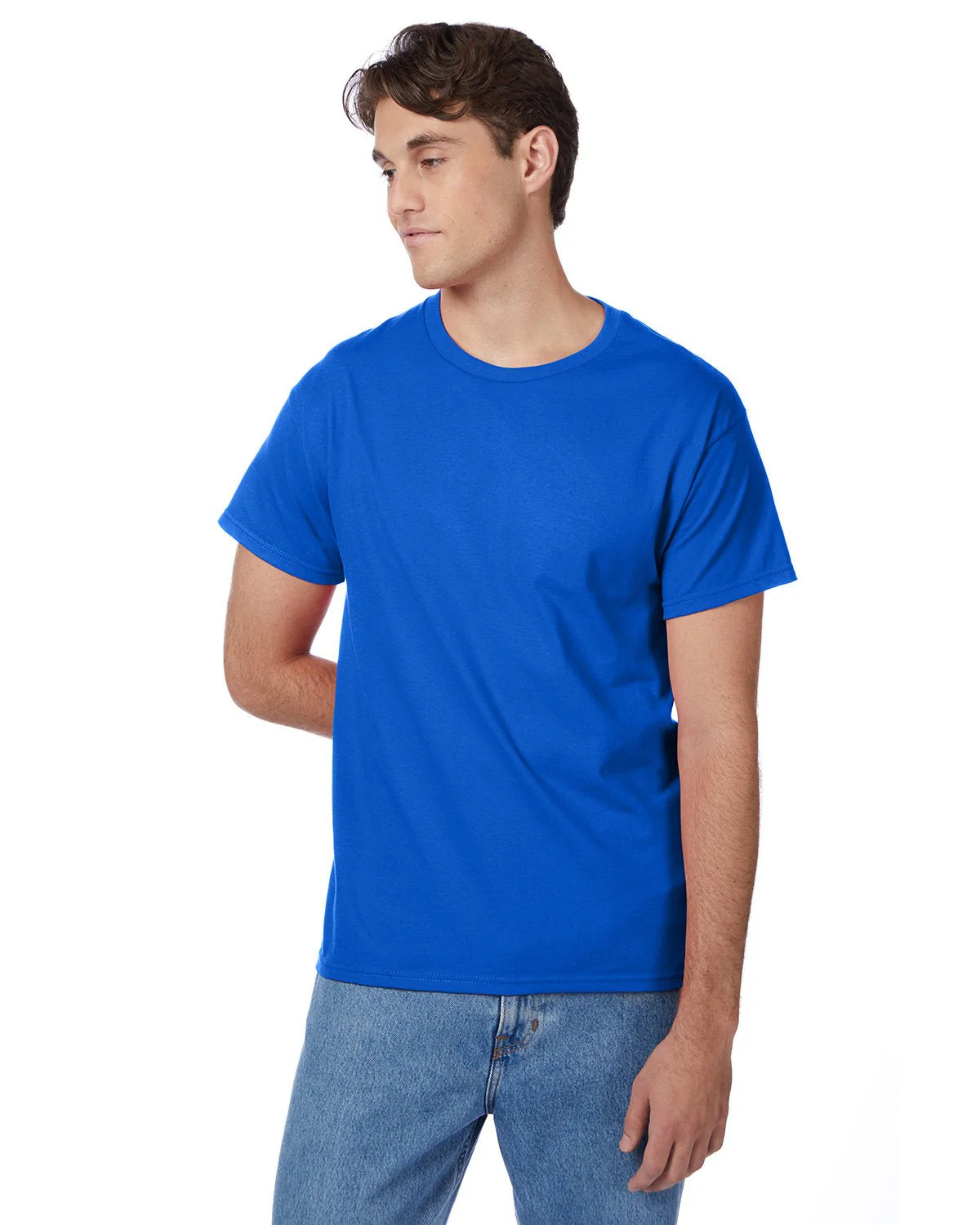 5250T-Hanes-DEEP ROYAL - Cheap-Us