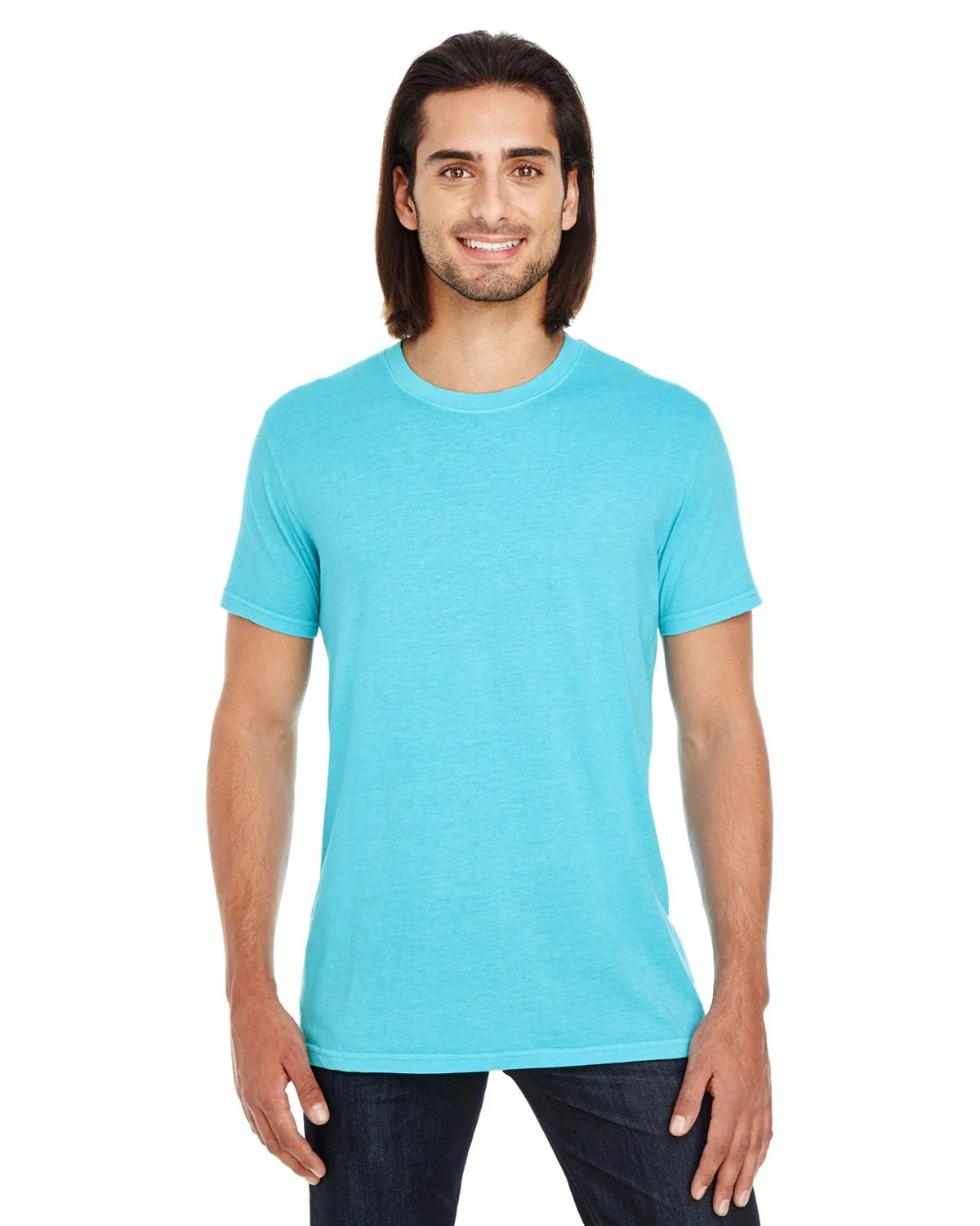 130A-Threadfast Apparel-LAGOON BLUE - Cheap-Us
