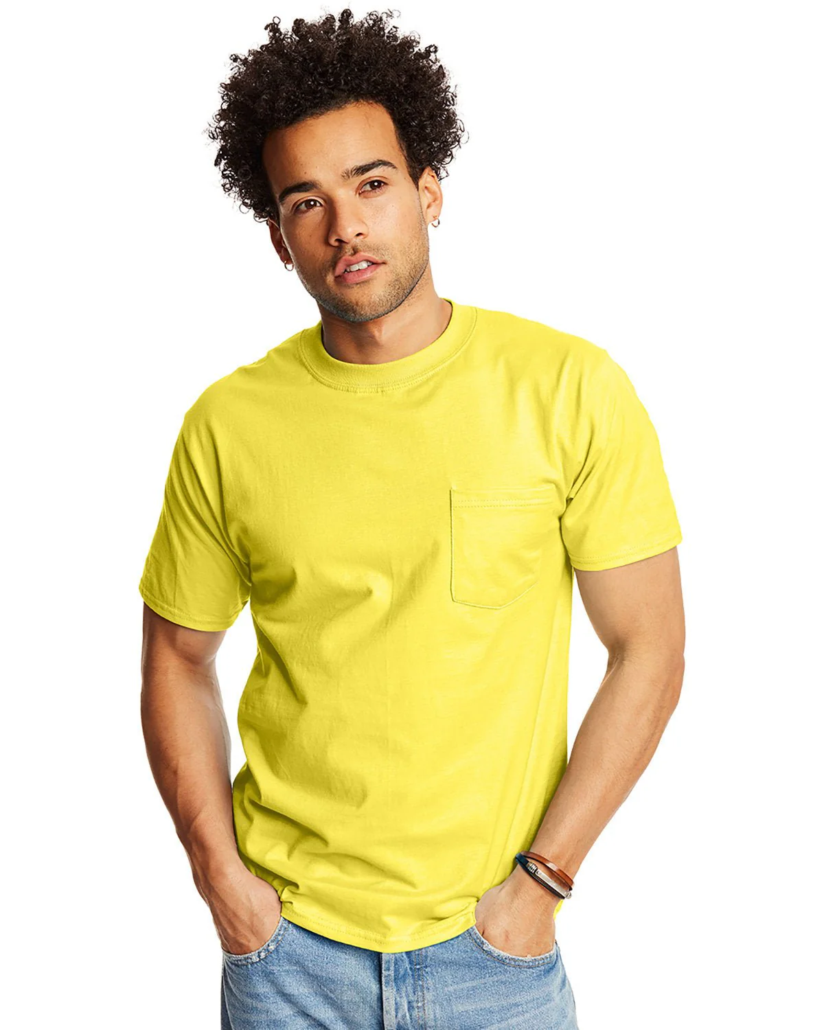 5190P-Hanes-YELLOW - Cheap-Us