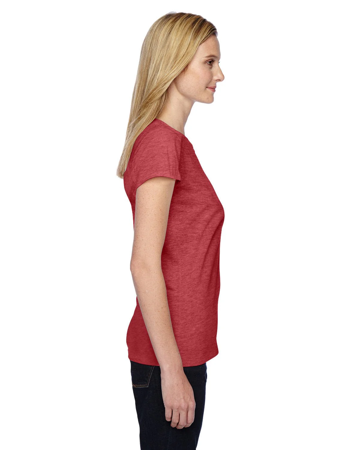 SSFJR-Fruit of the Loom-BRICK HEATHER - Cheap-Us