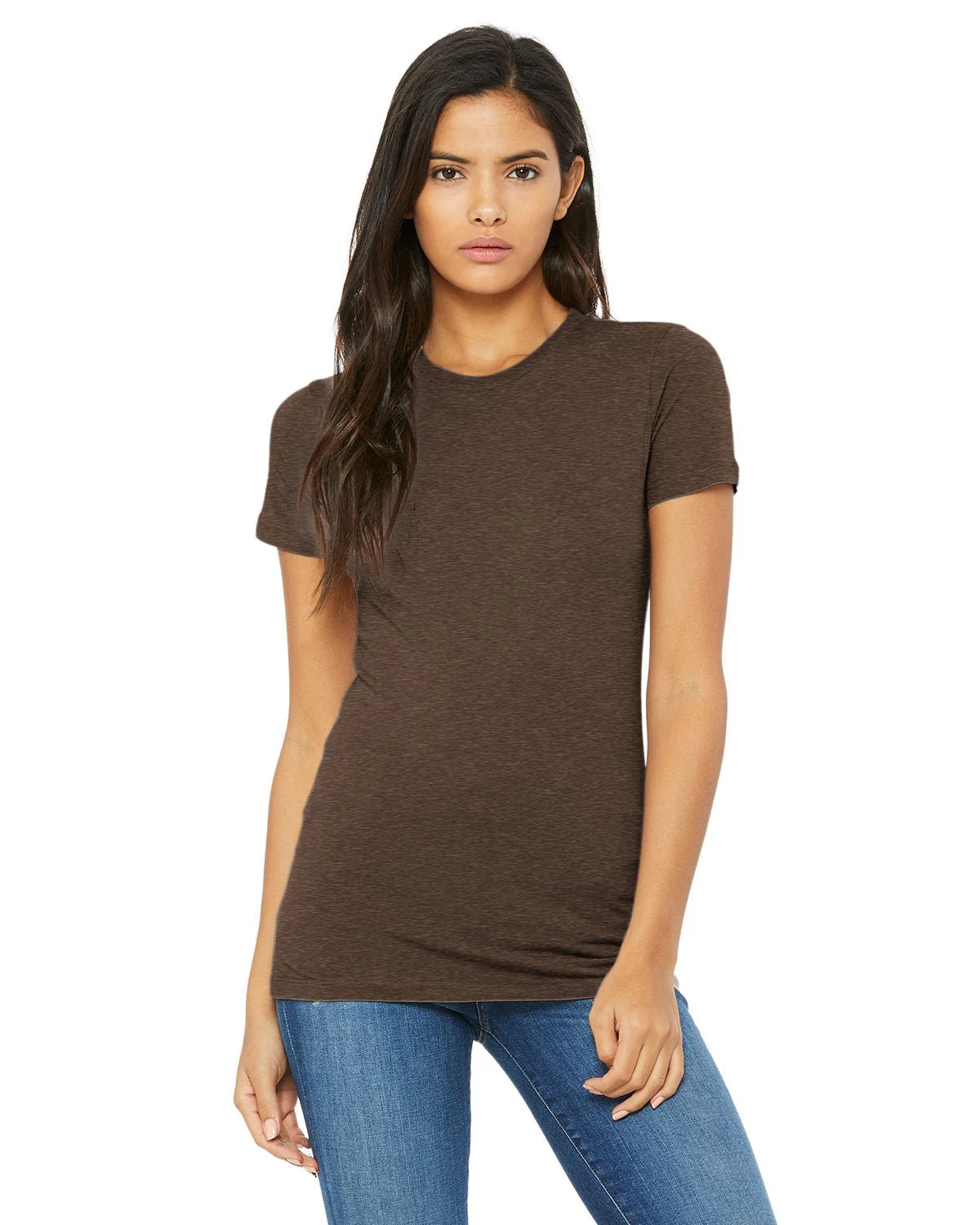 6004-Bella + Canvas-HEATHER BROWN - Cheap-Us