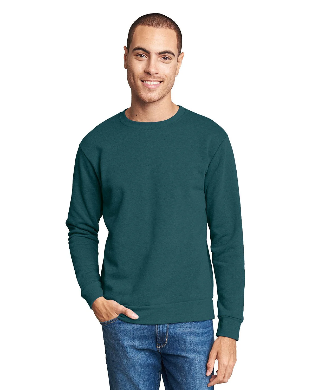 9002NL-Next Level Apparel-HEATHER TEAL - Cheap-Us