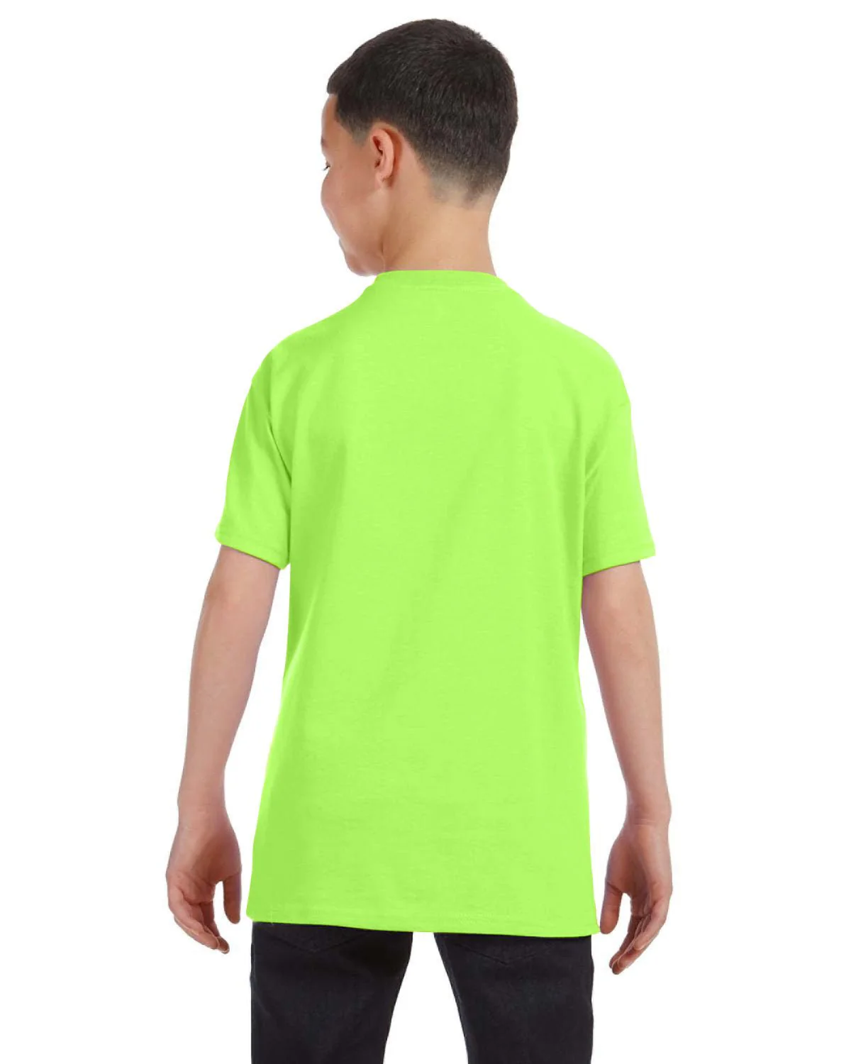 G500B-Gildan-NEON GREEN - Cheap-Us