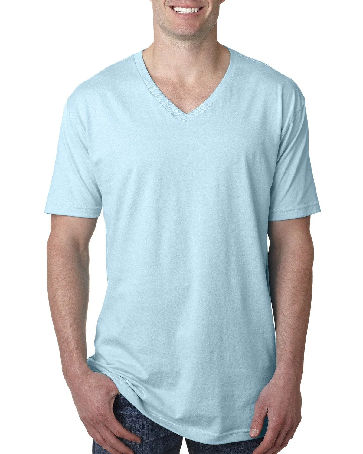 N3200-Next Level Apparel-LIGHT BLUE - Cheap-Us