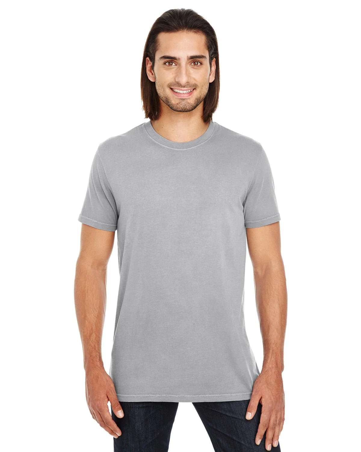 130A-Threadfast Apparel-GREY - Cheap-Us