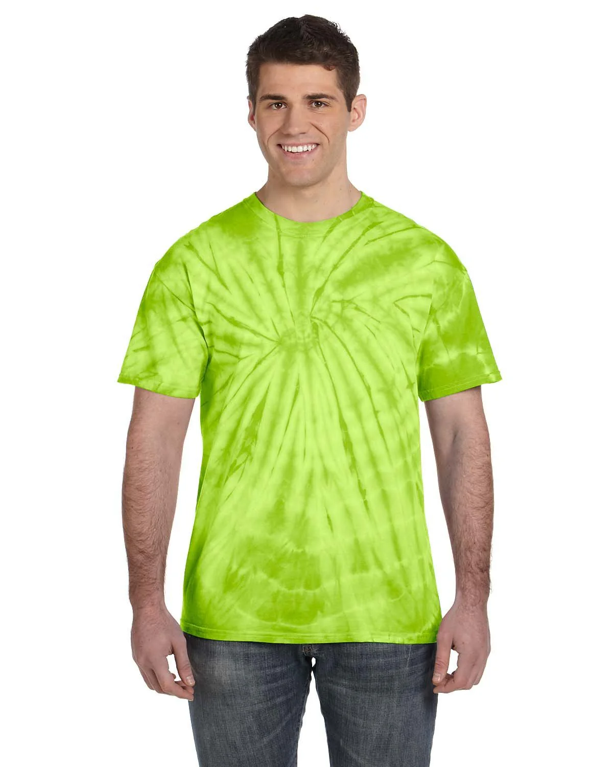 CD101-Tie-Dye-SPIDER LIME - Cheap-Us