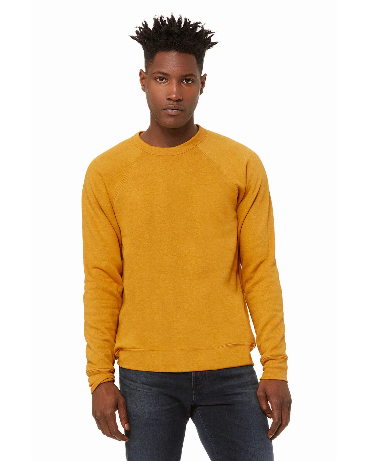 3901-Bella + Canvas-HEATHER MUSTARD - Cheap-Us
