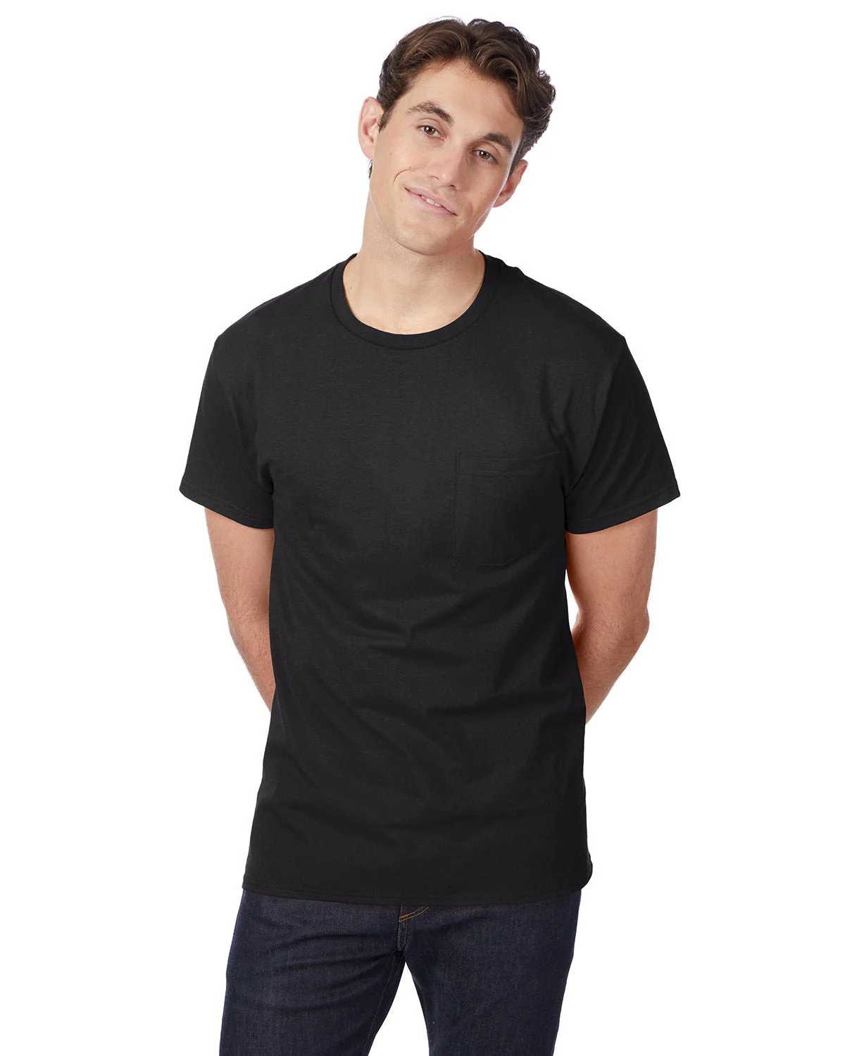 H5590-Hanes-BLACK - Cheap-Us