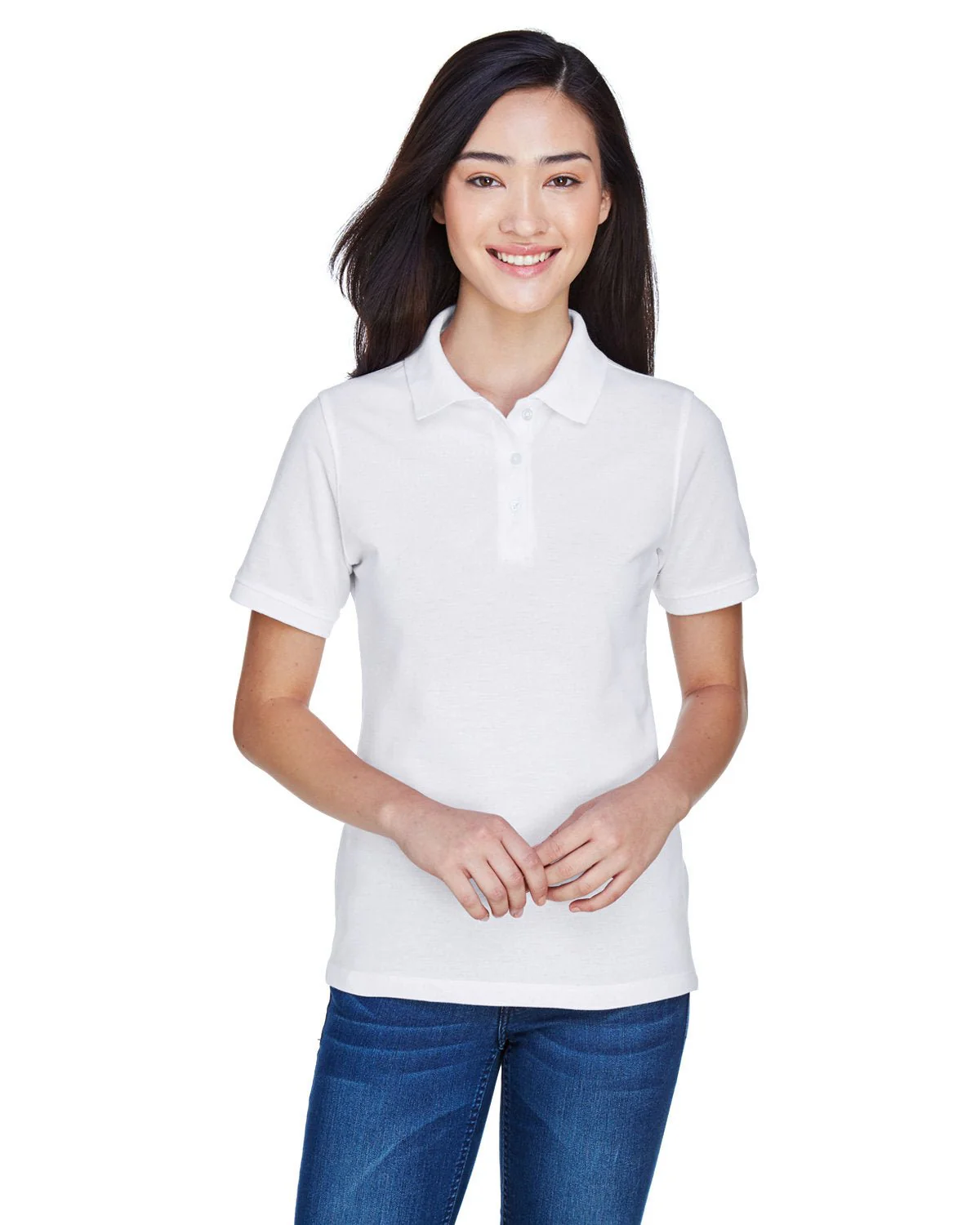 M265W-Harriton-WHITE - Cheap-Us