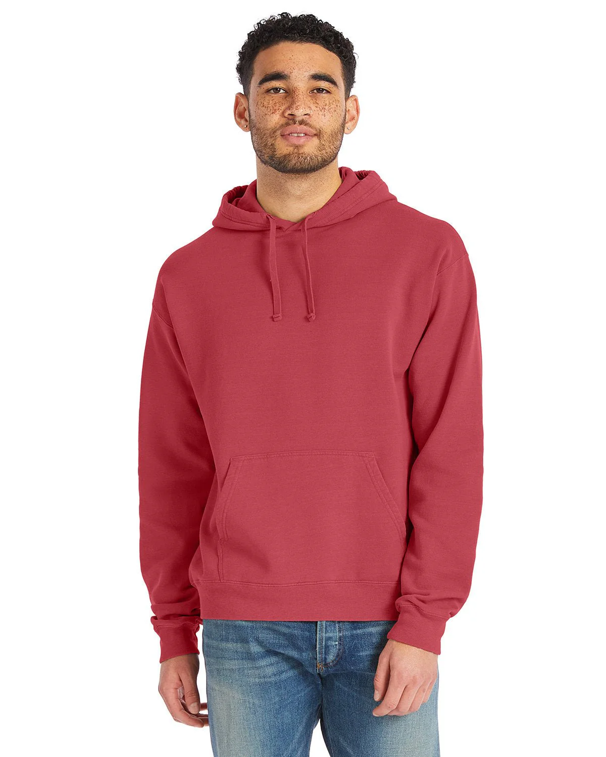 GDH450-ComfortWash by Hanes-CRIMSON FALL - Cheap-Us