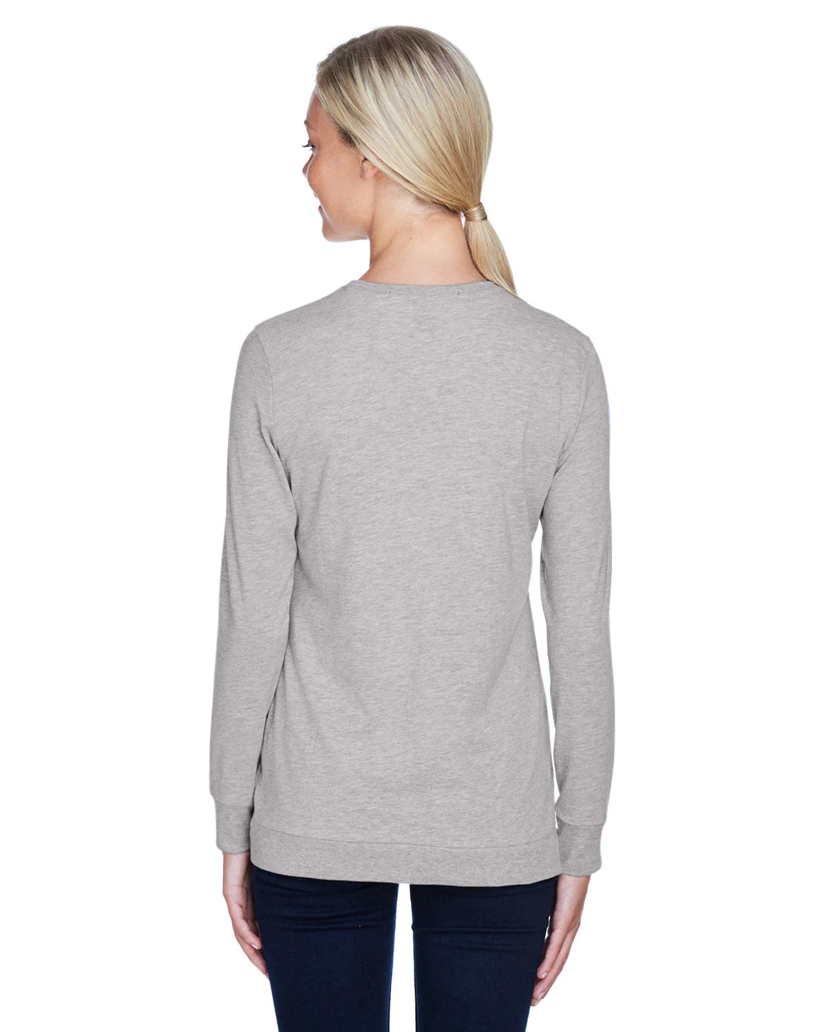 DP181W-Devon & Jones-GREY HEATHER - Cheap-Us