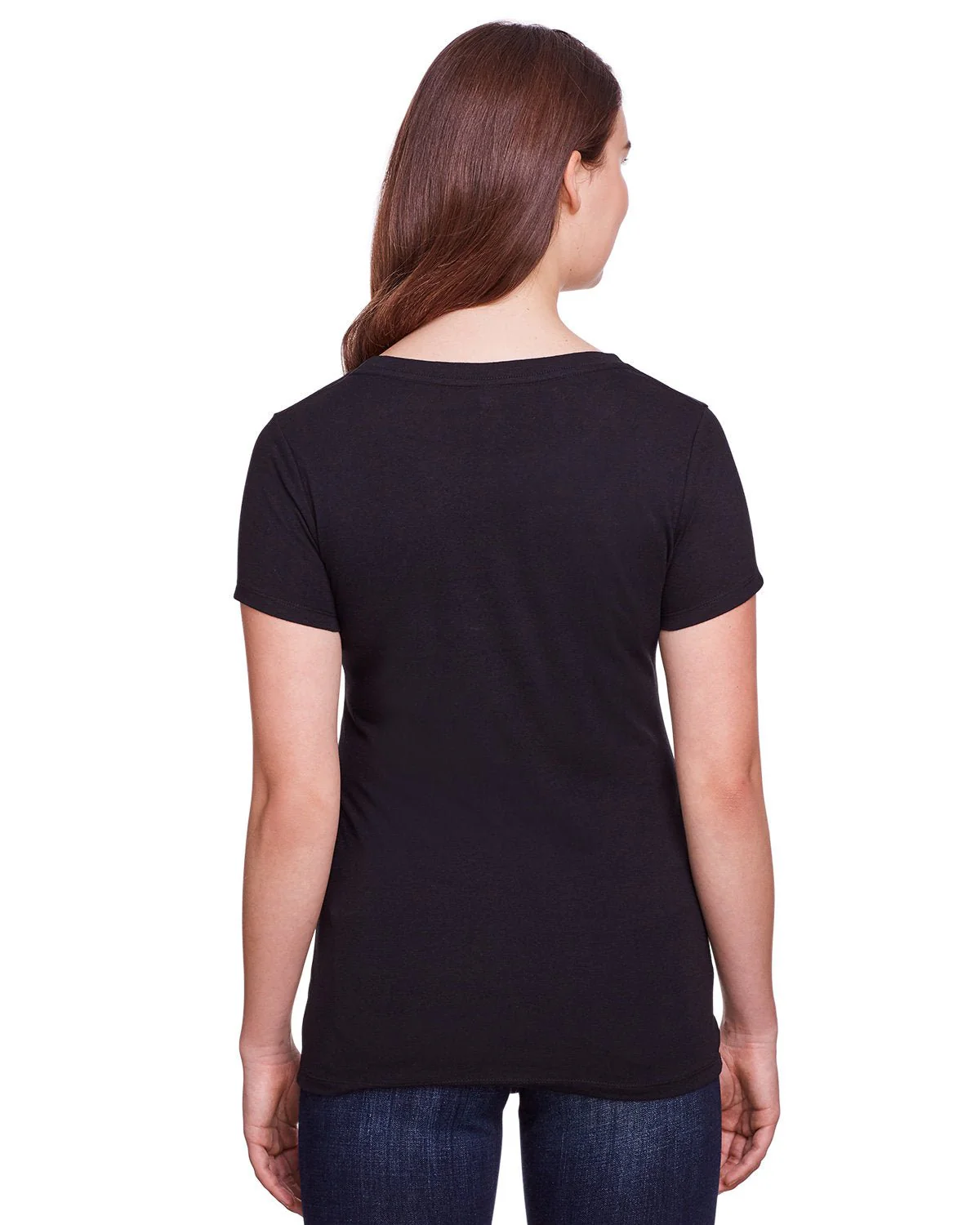 202A-Threadfast Apparel-SOLID BLK TRBLND - Cheap-Us