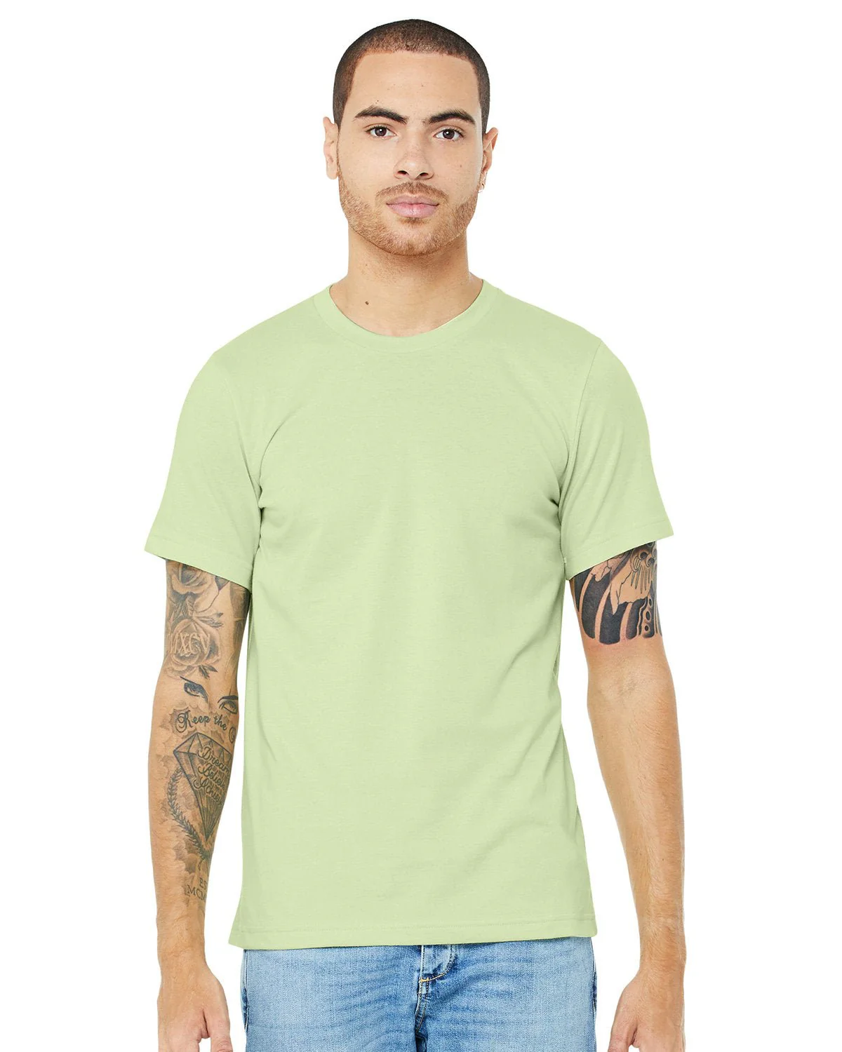 3001C-Bella + Canvas-SPRING GREEN - Cheap-Us