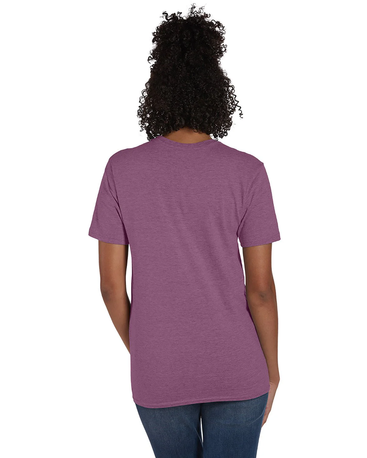 4980-Hanes-PURPLE RAIN HTHR - Cheap-Us