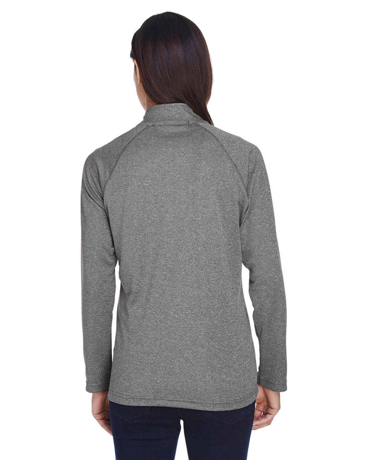DG420W-Devon & Jones-DK GREY HEATHER - Cheap-Us