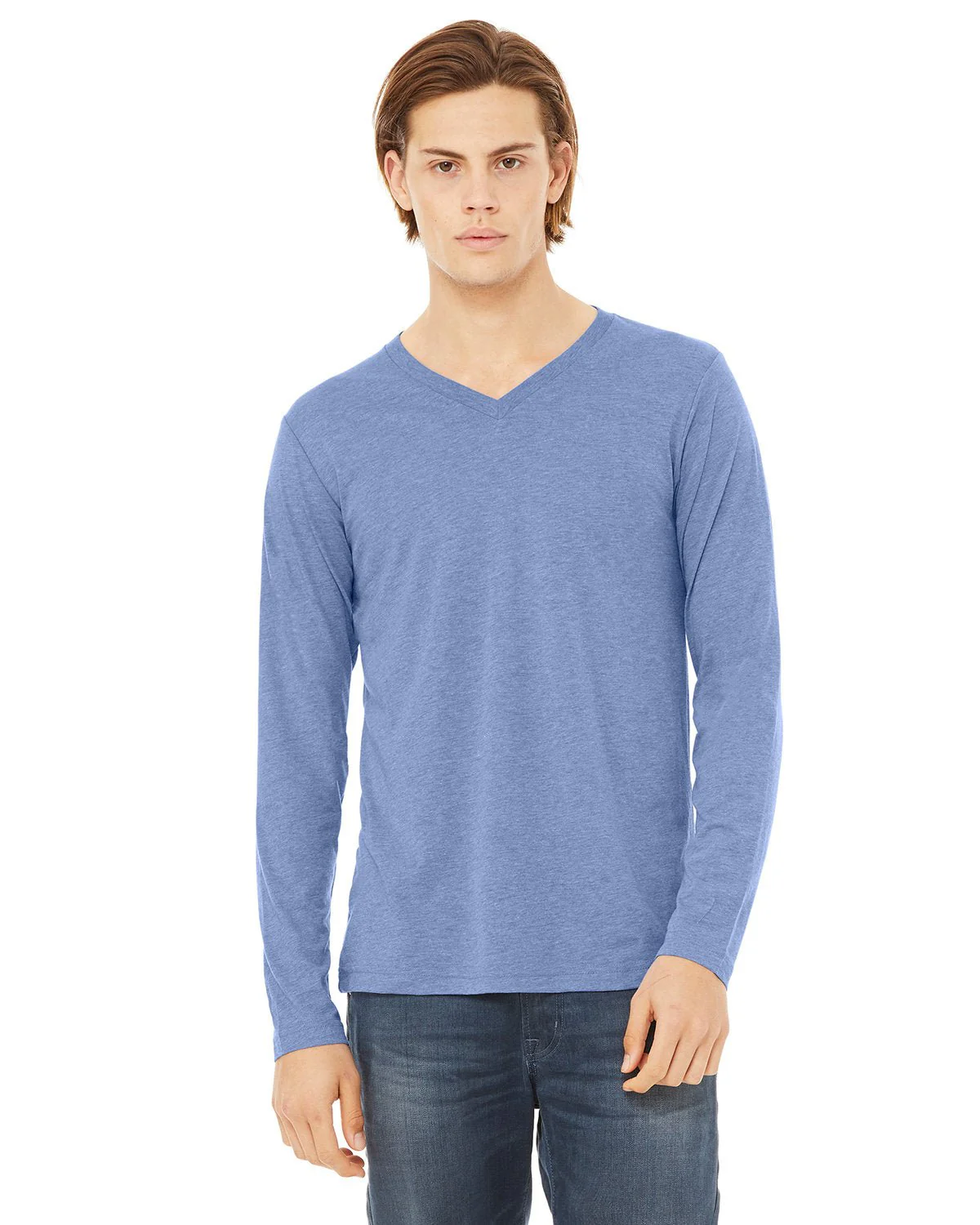 3425-Bella + Canvas-BLUE TRIBLEND - Cheap-Us