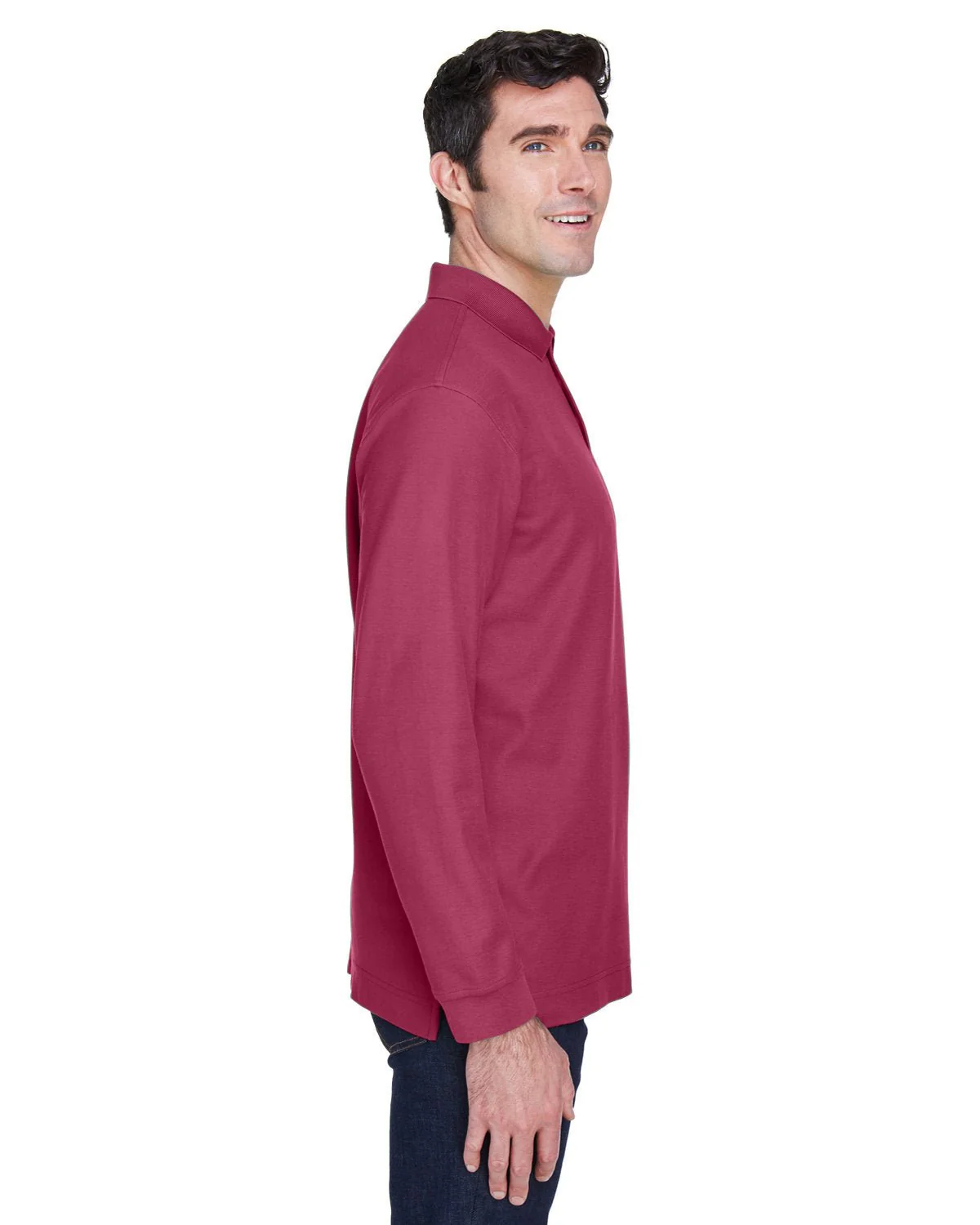 D110-Devon & Jones-BURGUNDY - Cheap-Us