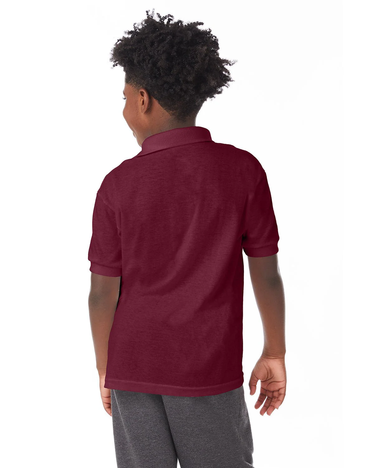 054Y-Hanes-MAROON - Cheap-Us