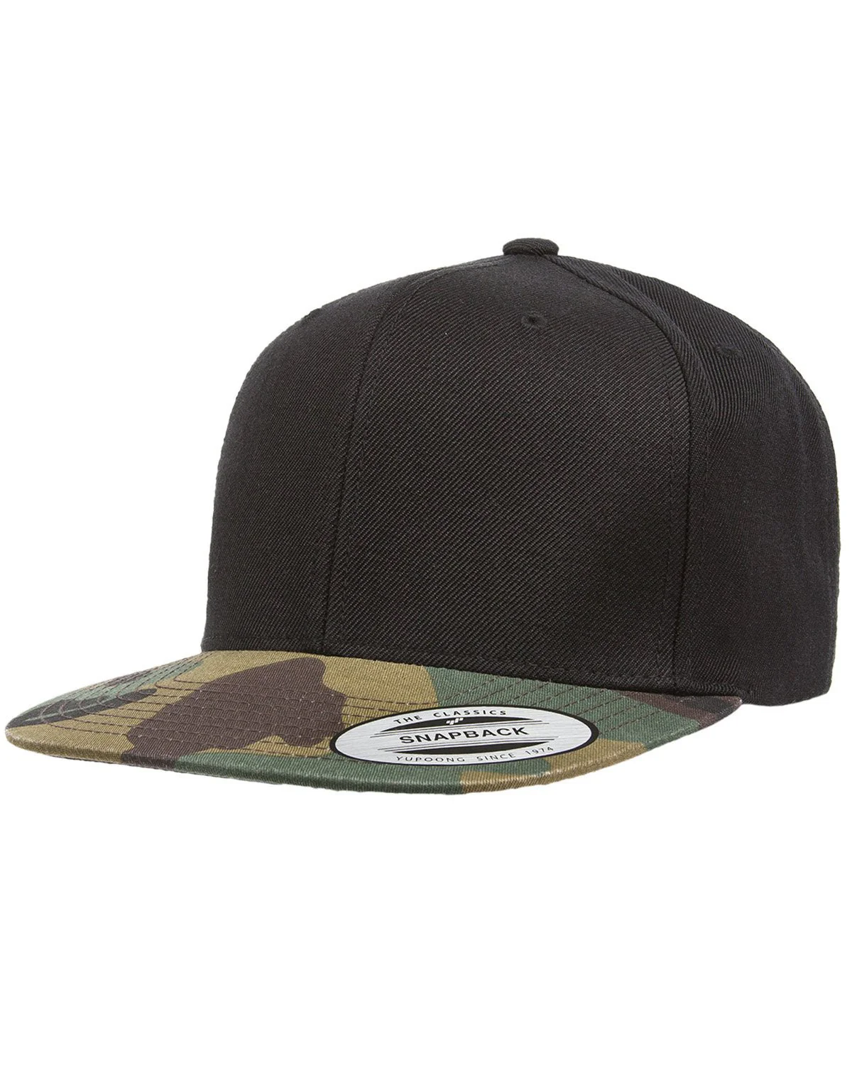 6089-Yupoong-BLACK/ CAMO - Cheap-Us