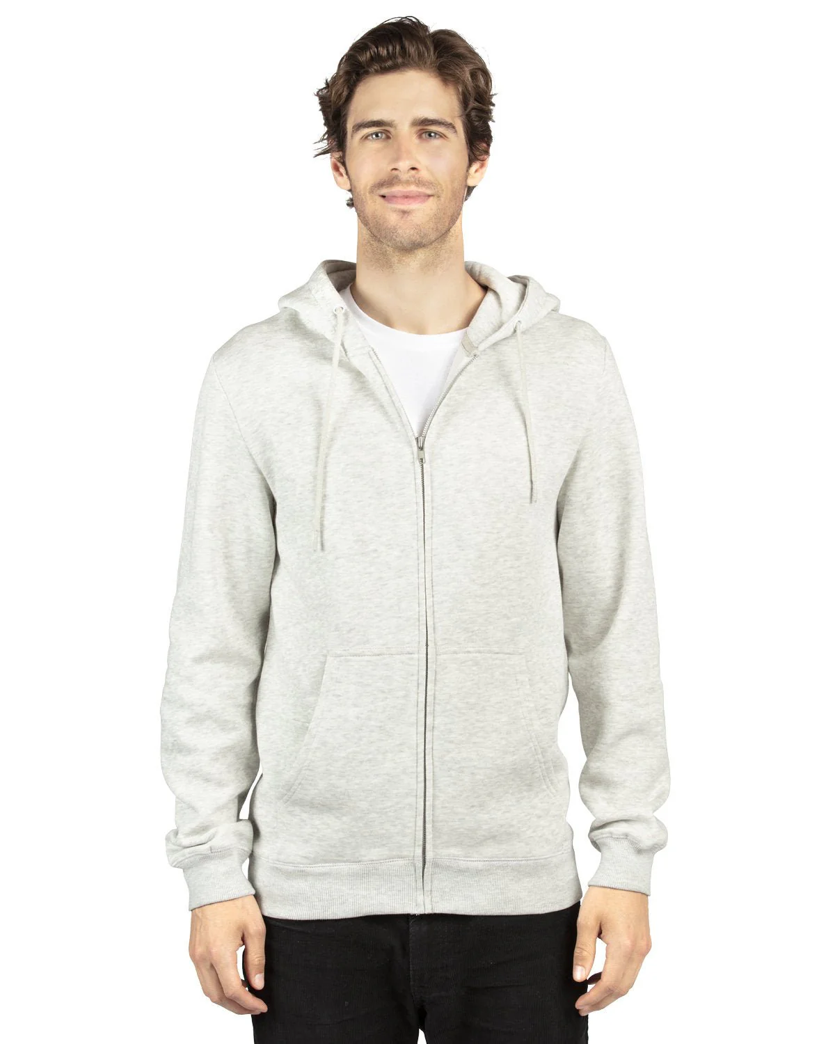 320Z-Threadfast Apparel-OATMEAL HEATHER - Cheap-Us