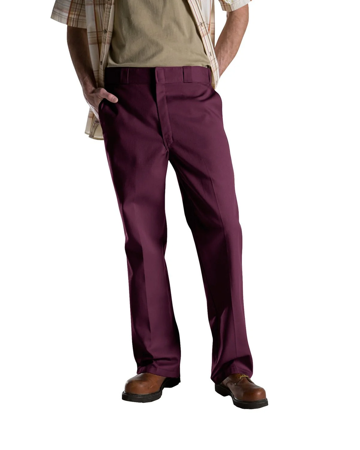 874-Dickies-MAROON _32 - Cheap-Us