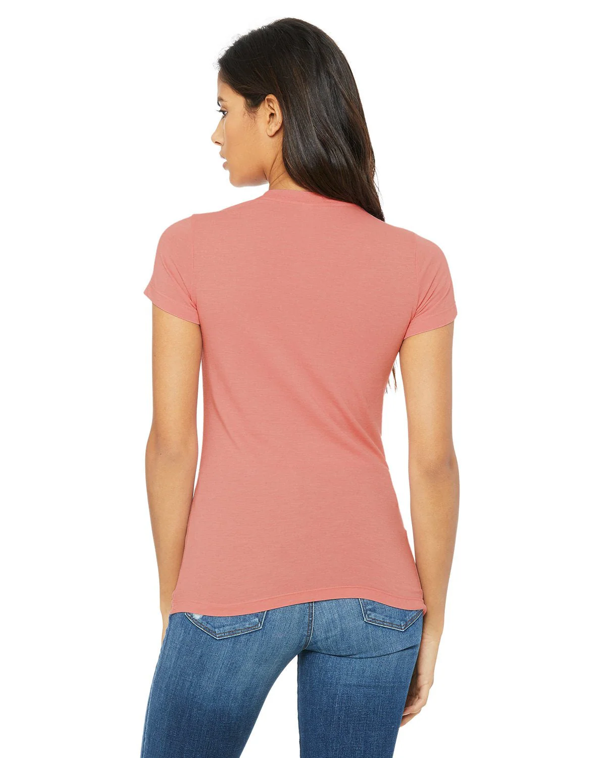 6004-Bella + Canvas-HEATHER PINK - Cheap-Us