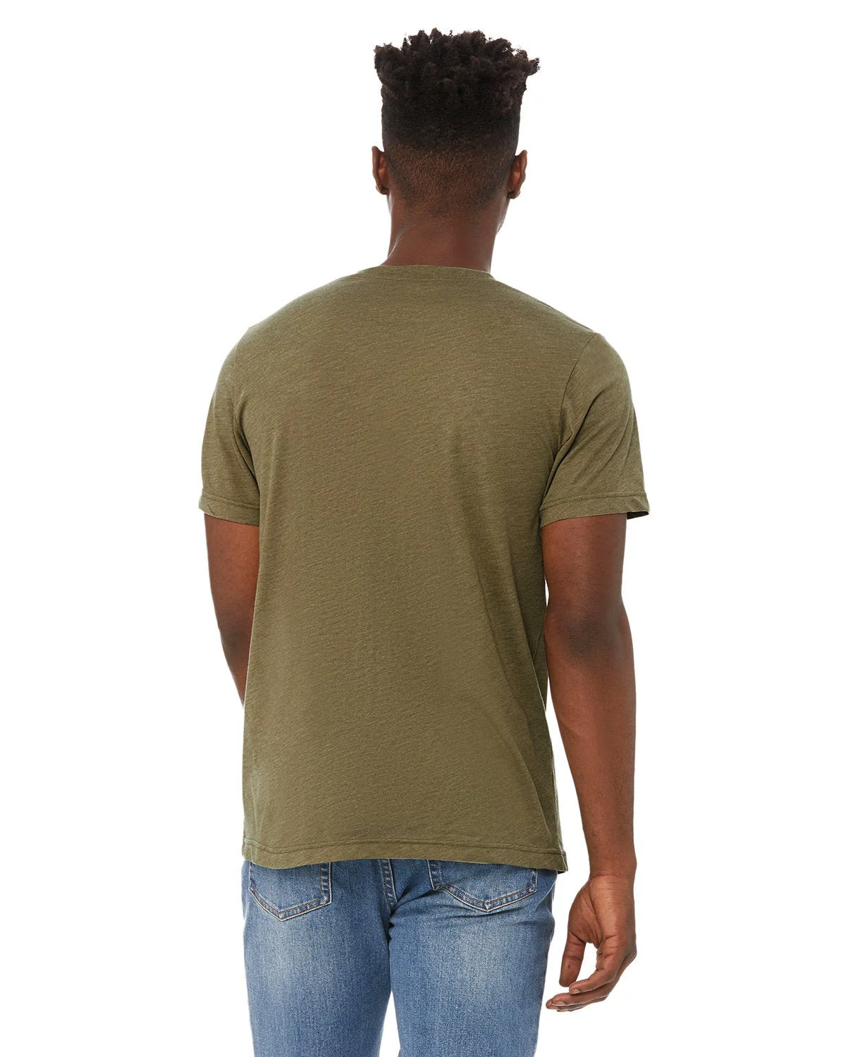 3415C-Bella + Canvas-OLIVE TRIBLEND - Cheap-Us