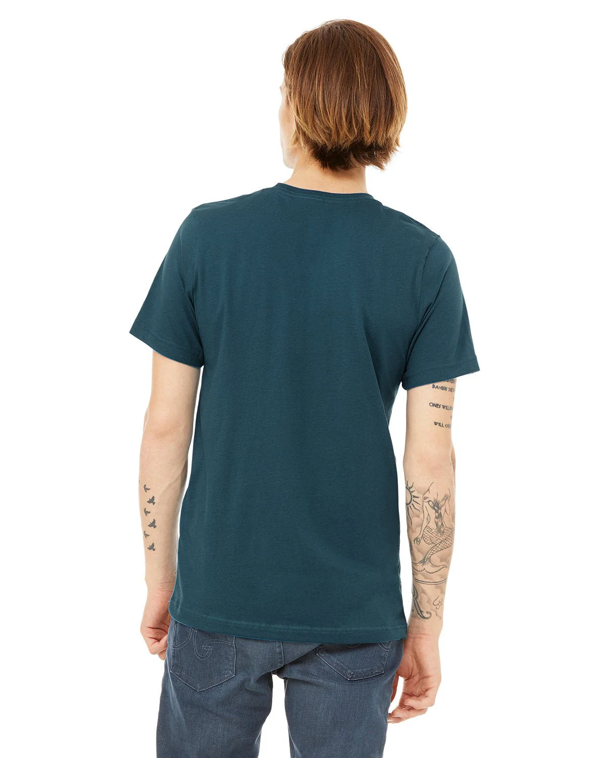 3001C-Bella + Canvas-DEEP TEAL - Cheap-Us
