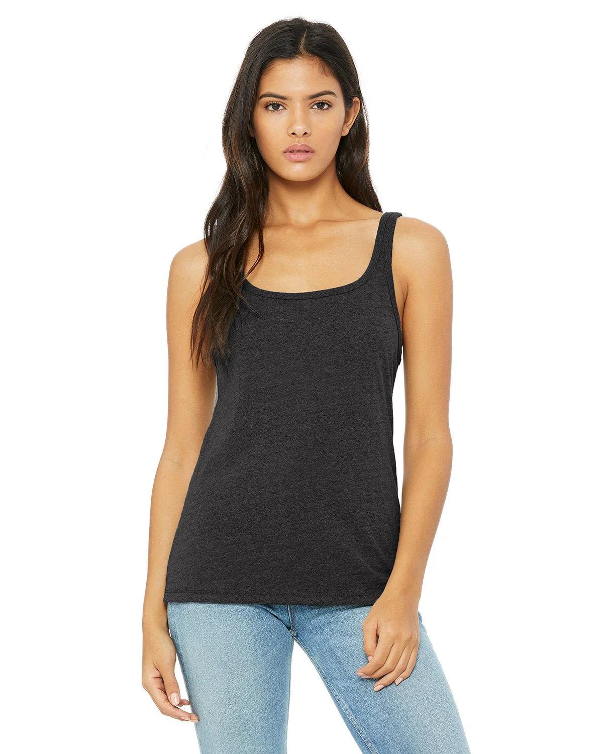 6488-Bella + Canvas-DARK GRY HEATHER - Cheap-Us