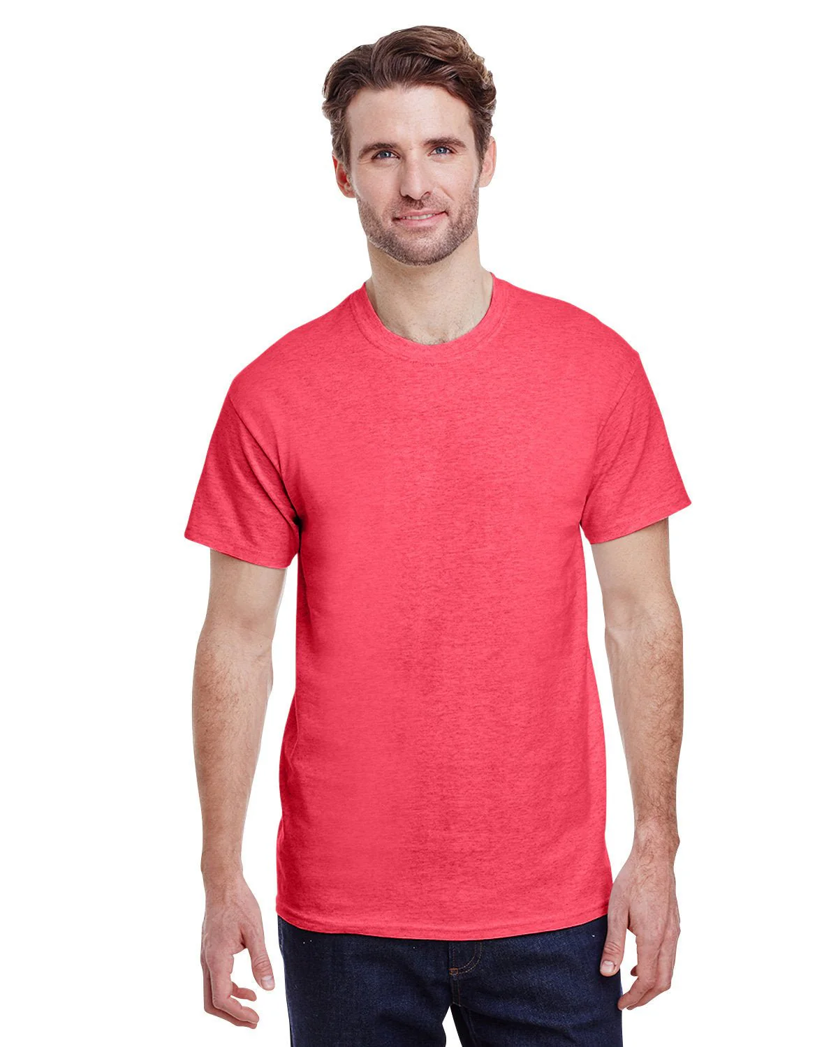 G500-Gildan-HEATHER RED - Cheap-Us