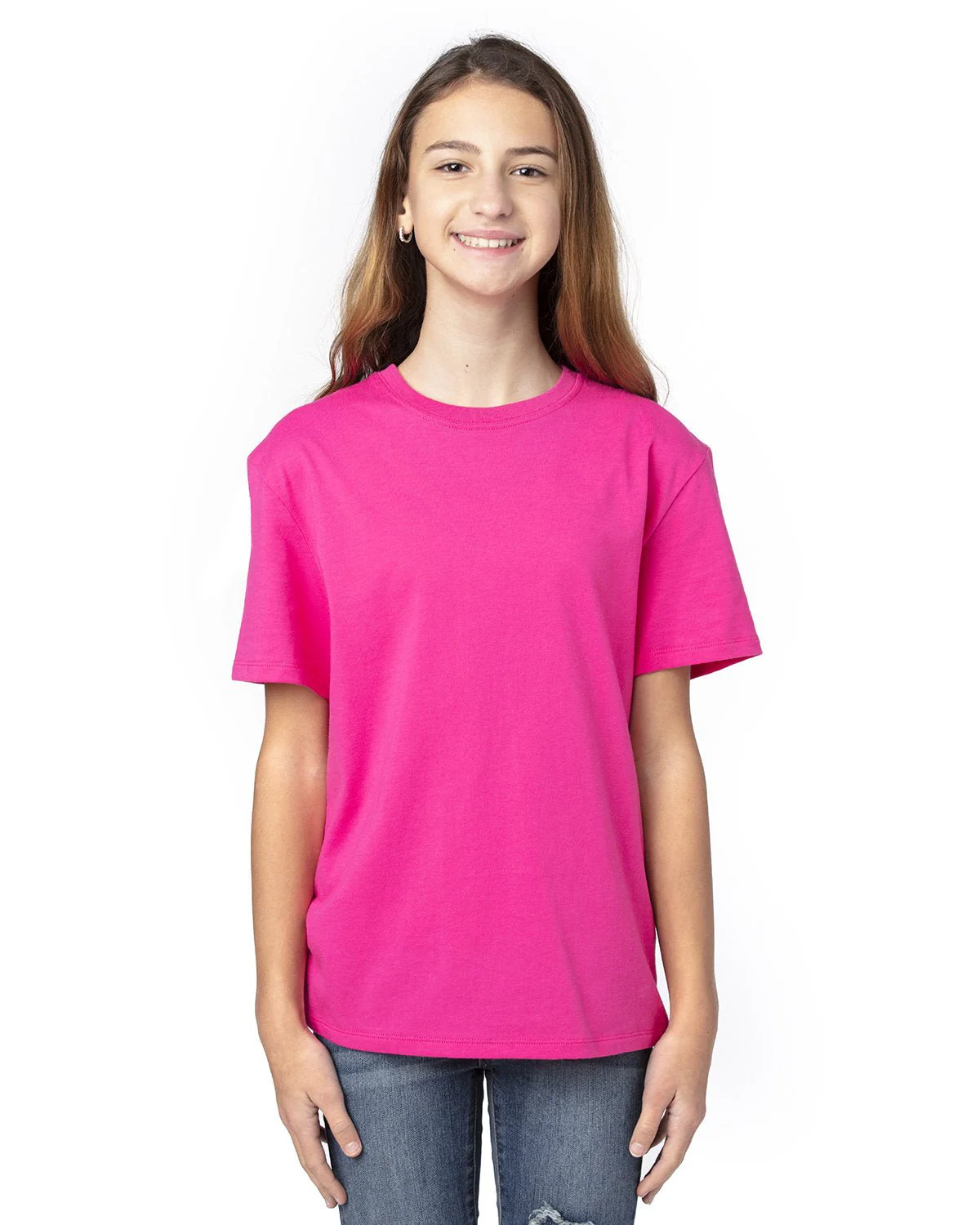 600A-Threadfast Apparel-HOT PINK - Cheap-Us