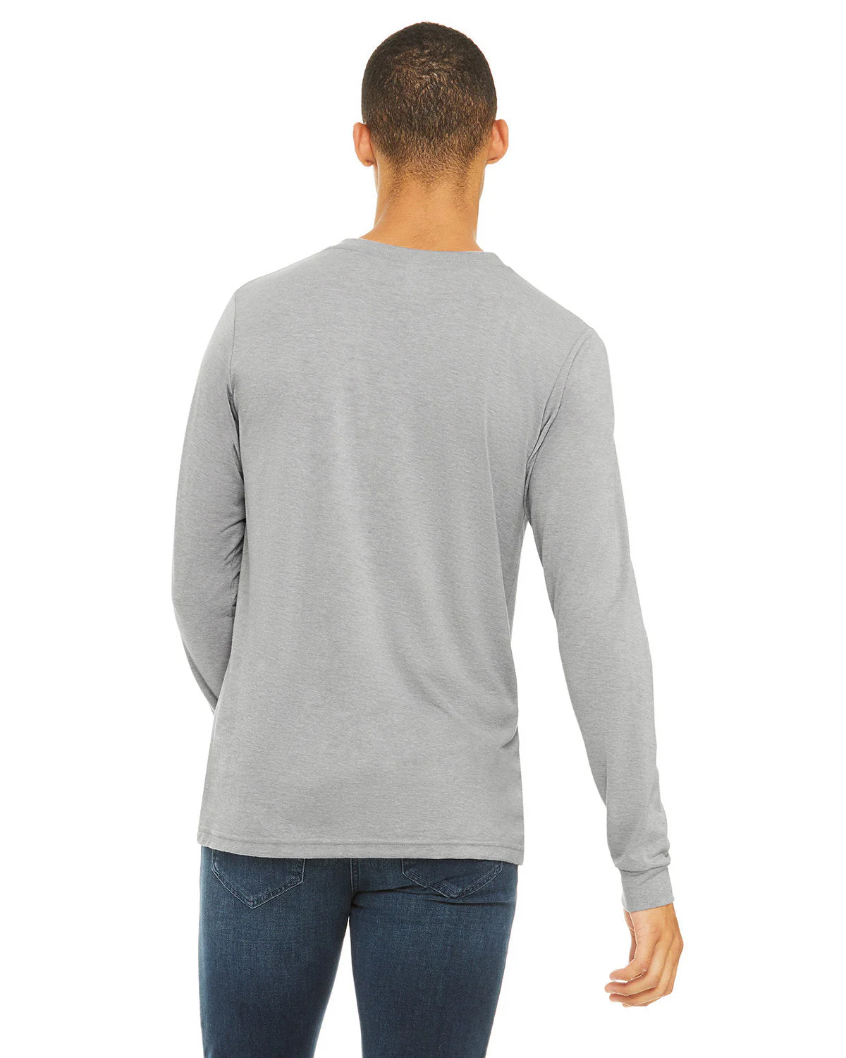 3513-Bella + Canvas-ATH GREY TRIBLND - Cheap-Us