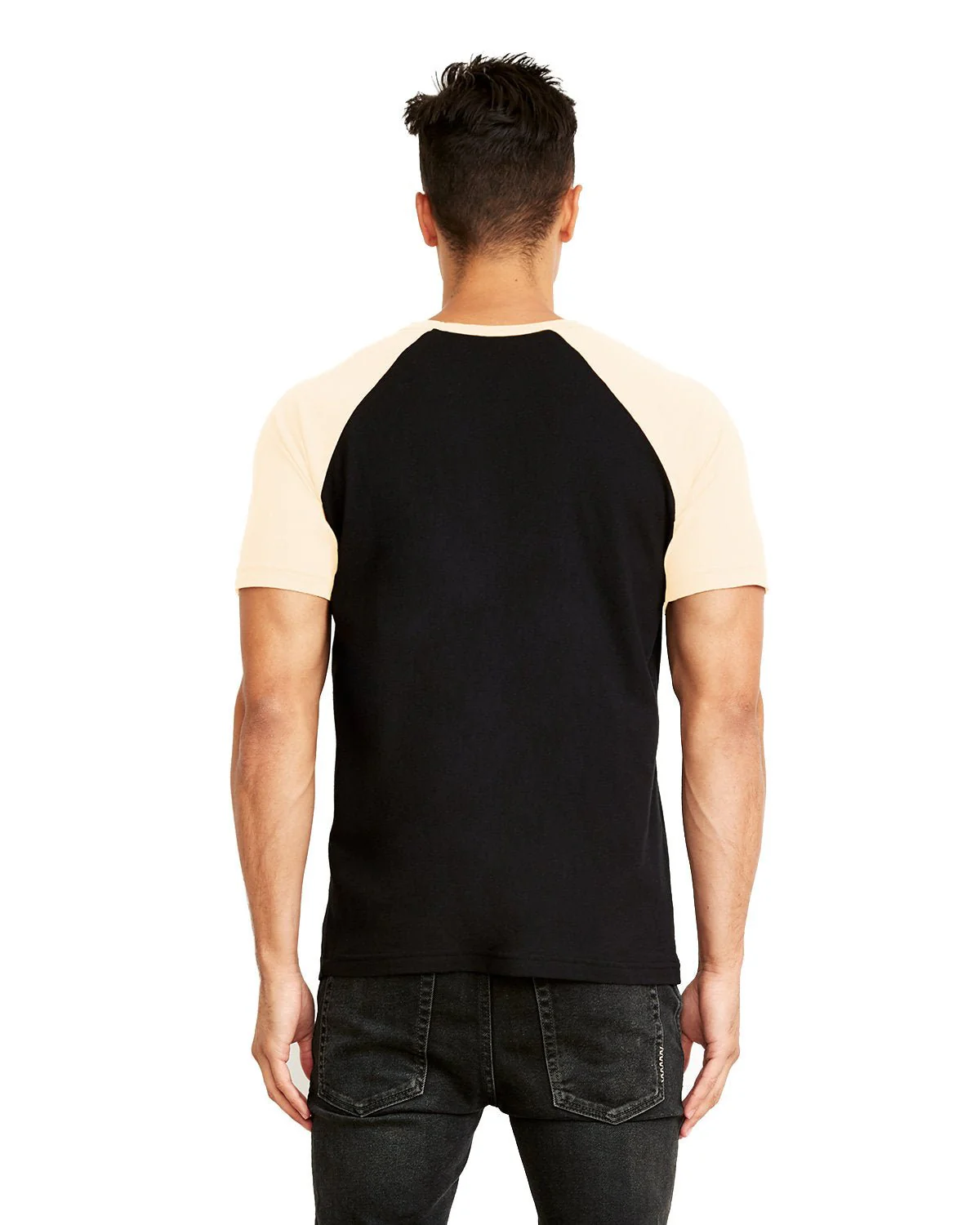 N3650-Next Level Apparel-NATURAL/ BLACK - Cheap-Us