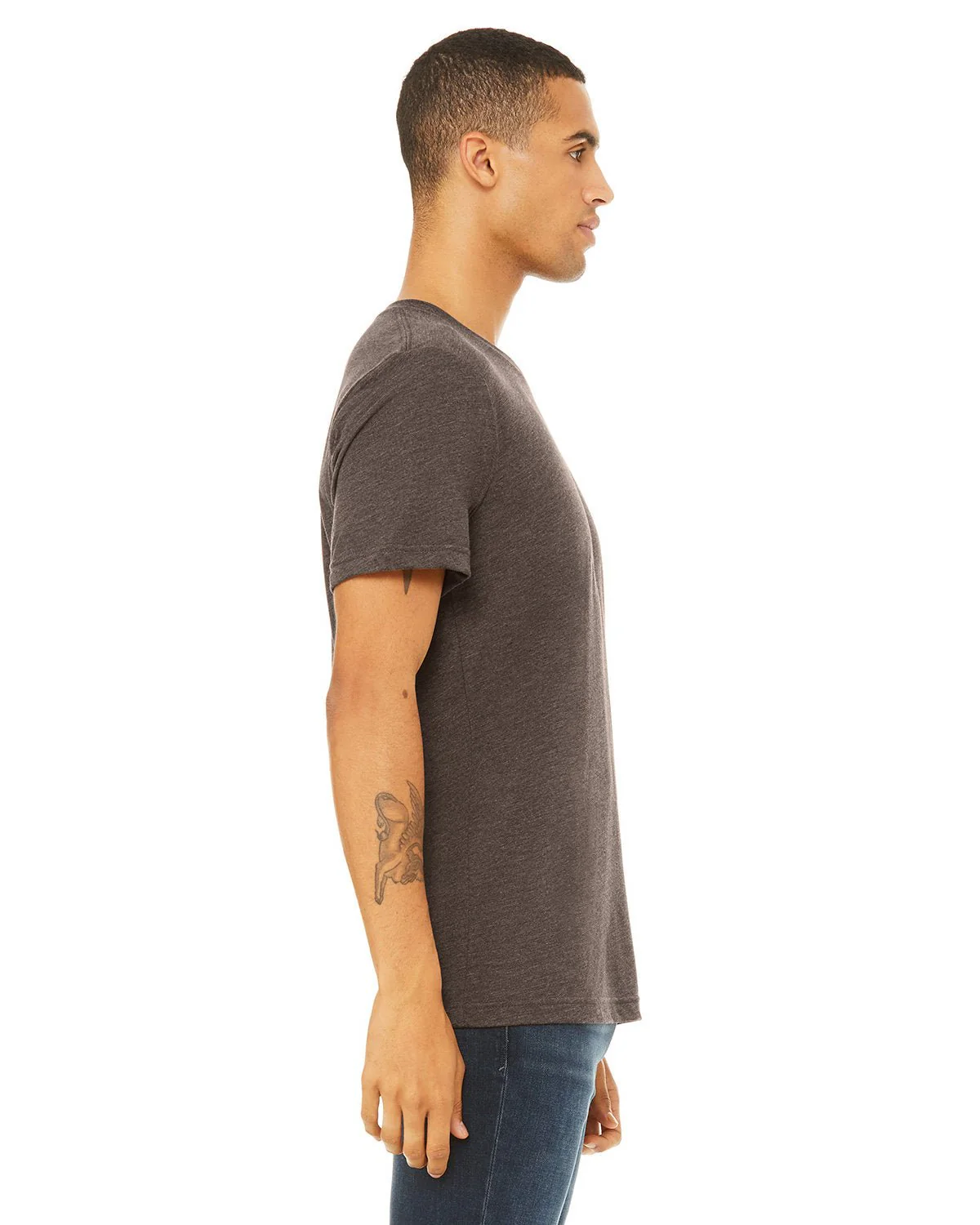 3413C-Bella + Canvas-BROWN TRIBLEND - Cheap-Us