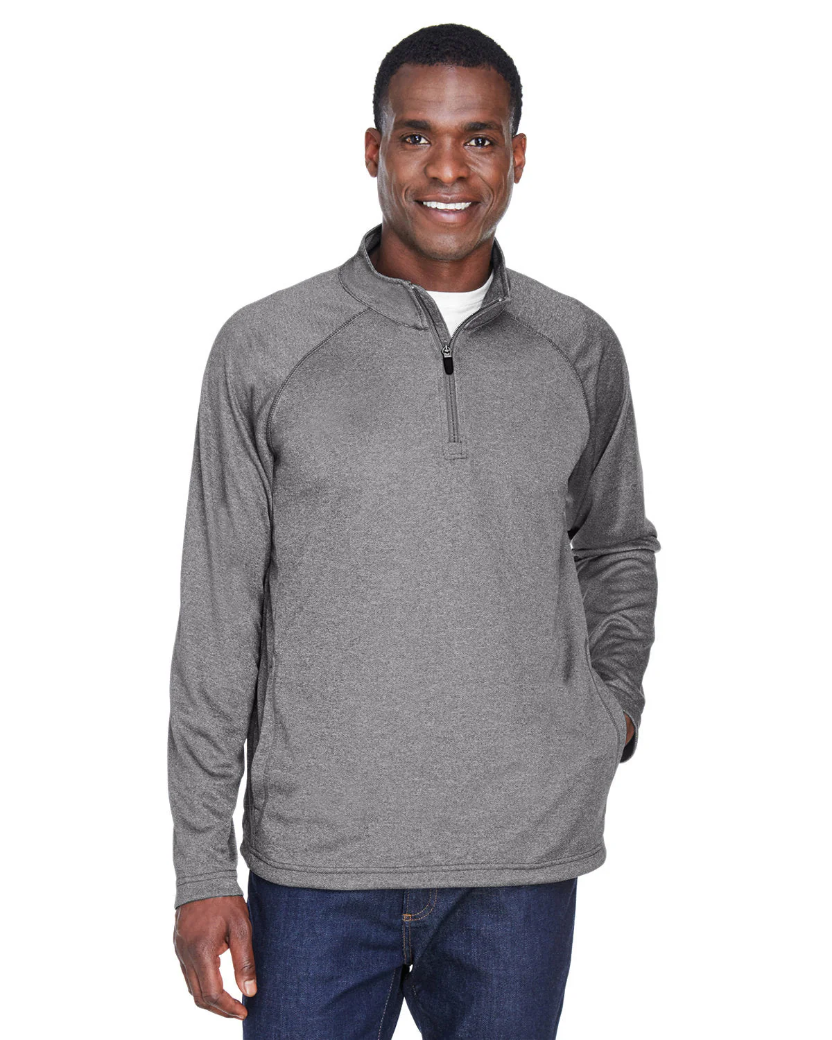DG440-Devon & Jones-DK GREY HEATHER - Cheap-Us