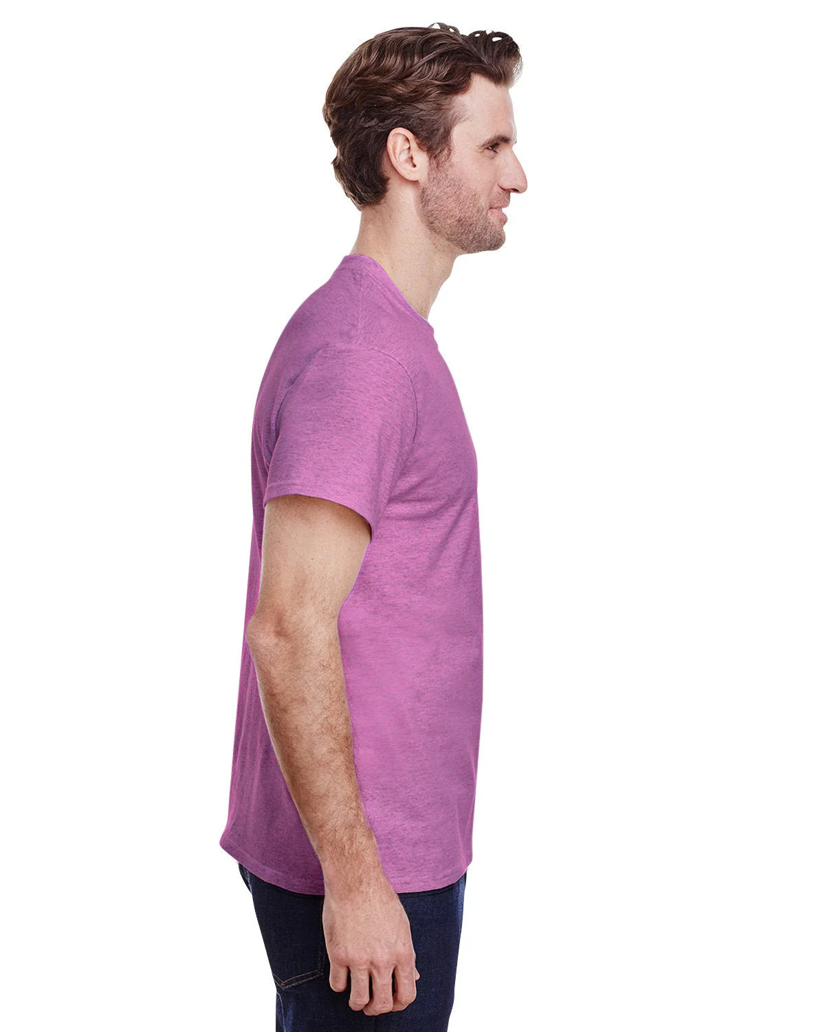 G500-Gildan-HTHR RDNT ORCHID - Cheap-Us
