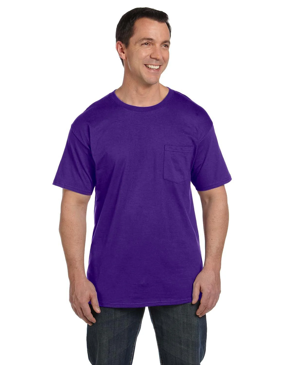 5190P-Hanes-PURPLE - Cheap-Us