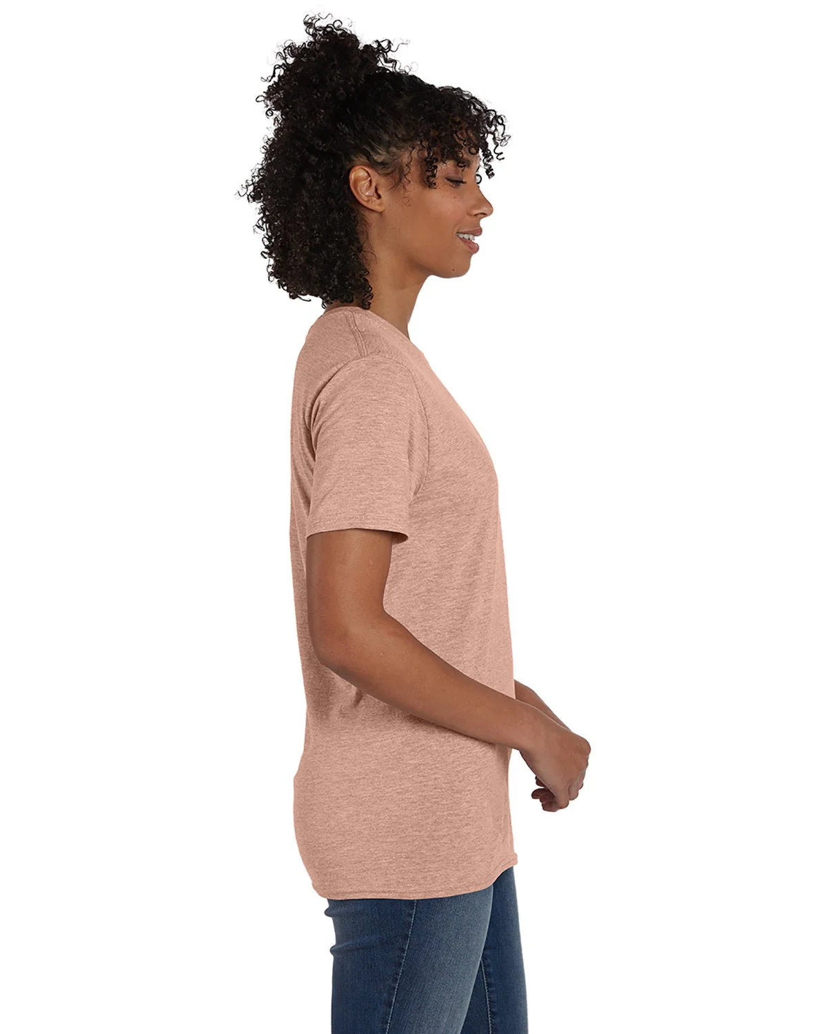 4980-Hanes-MRBLD CANTALOUPE - Cheap-Us