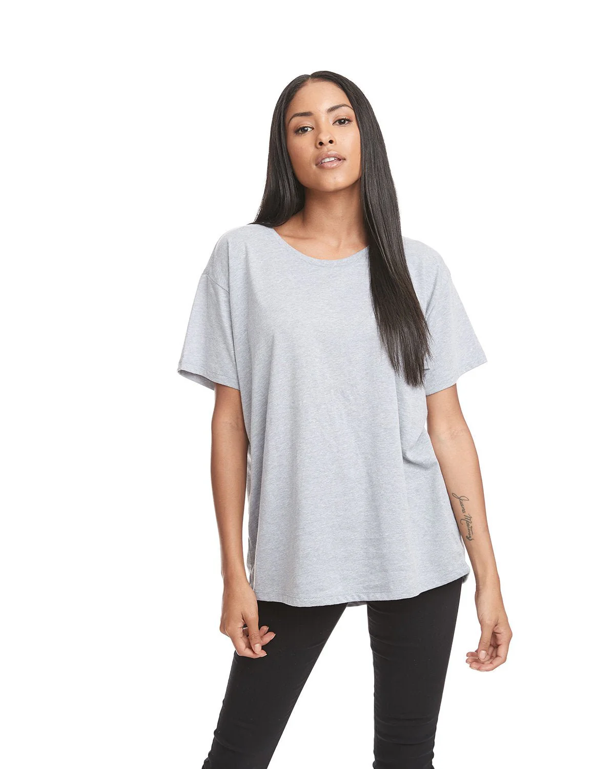 N1530-Next Level Apparel-HEATHER GRAY - Cheap-Us