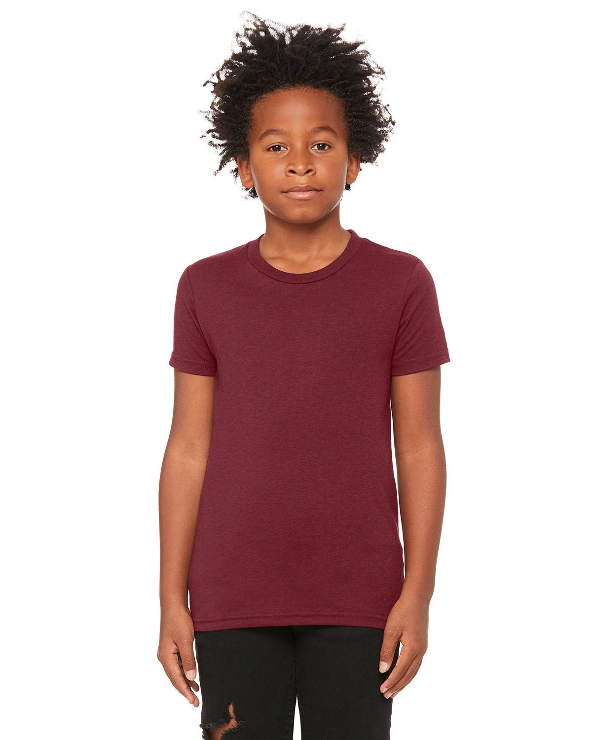 3413Y-Bella + Canvas-MAROON TRIBLEND - Cheap-Us