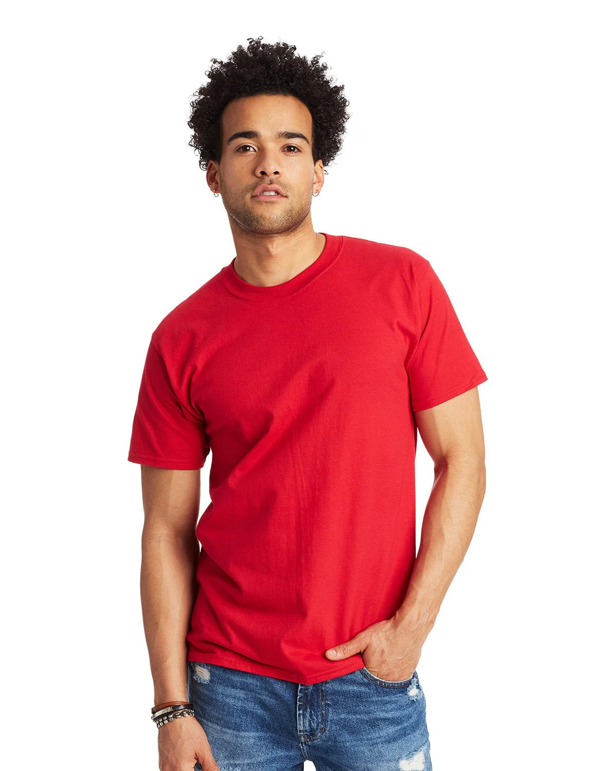 5180-Hanes-DEEP RED - Cheap-Us