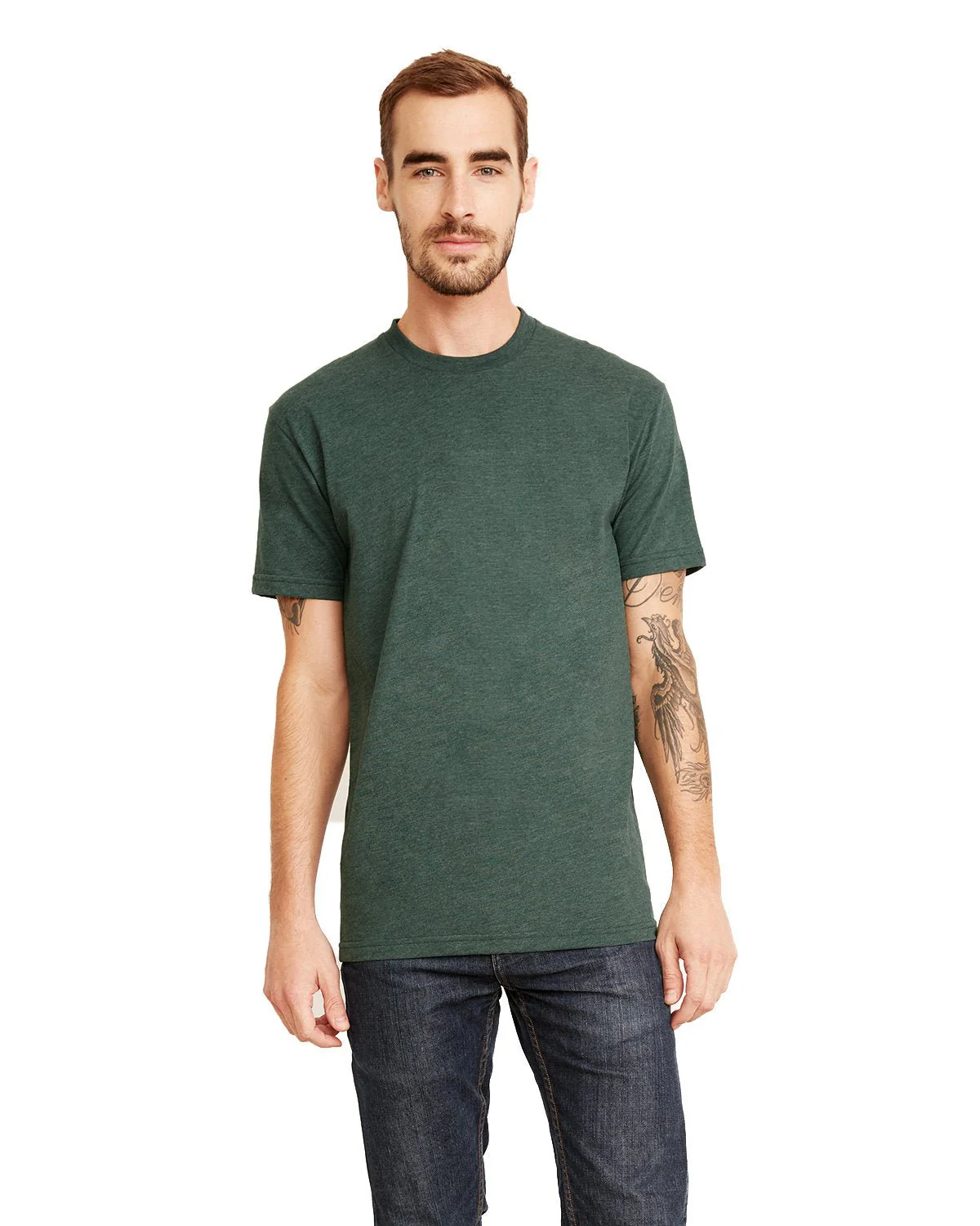6410-Next Level Apparel-HTH FOREST GREEN - Cheap-Us