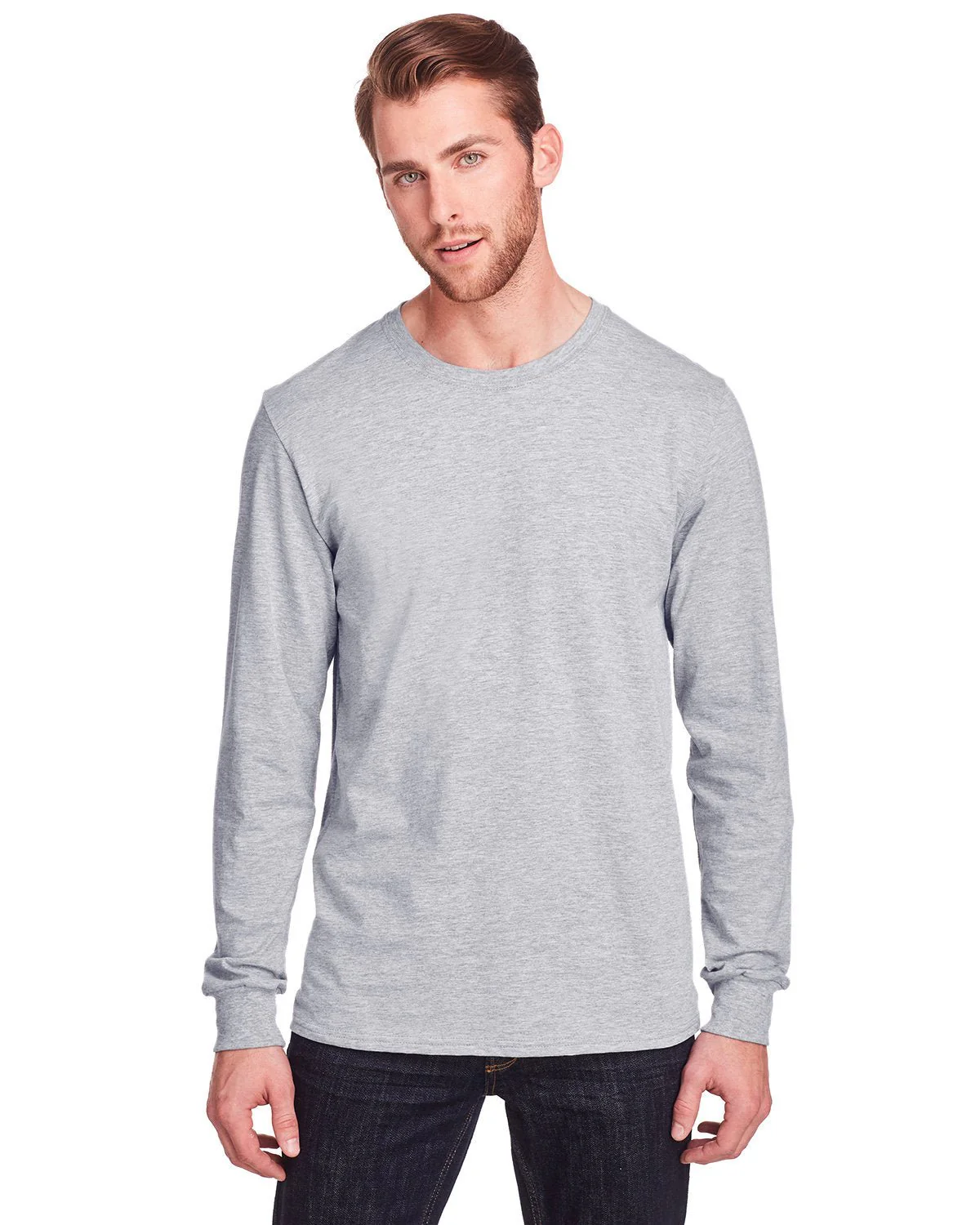 IC47LSR-Fruit of the Loom-ATHLETIC HEATHER - Cheap-Us