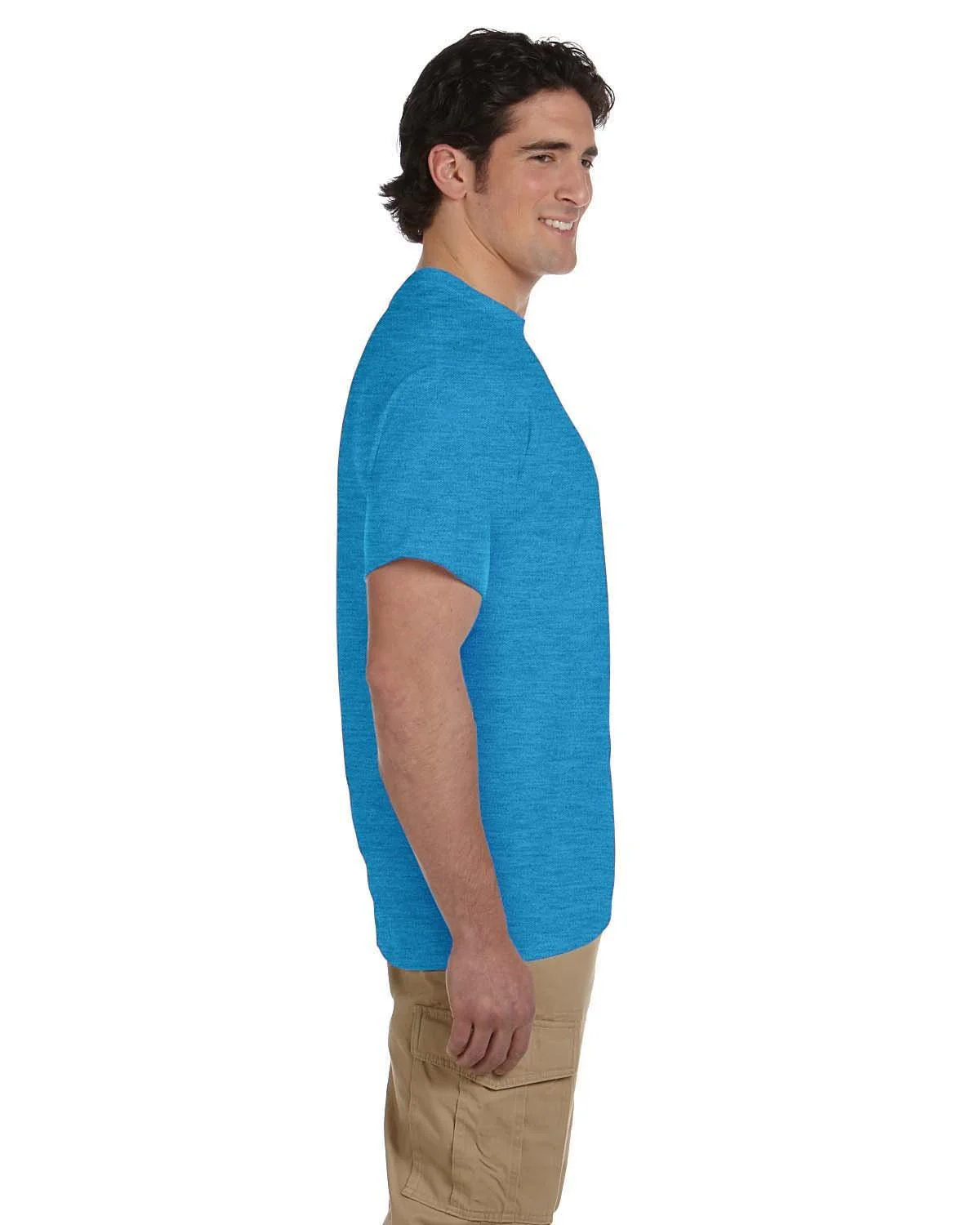 3931-Fruit of the Loom-TURQUOISE HTHR - Cheap-Us