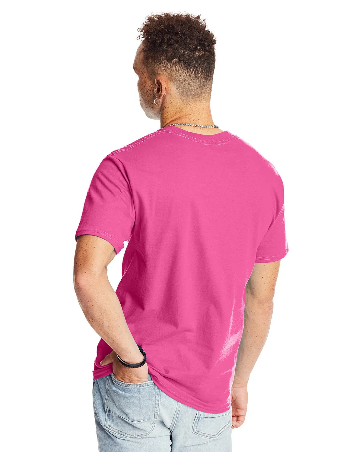 5180-Hanes-WOW PINK - Cheap-Us