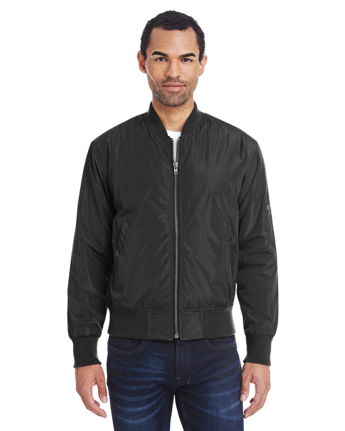 395J-Threadfast Apparel-BLACK - Cheap-Us